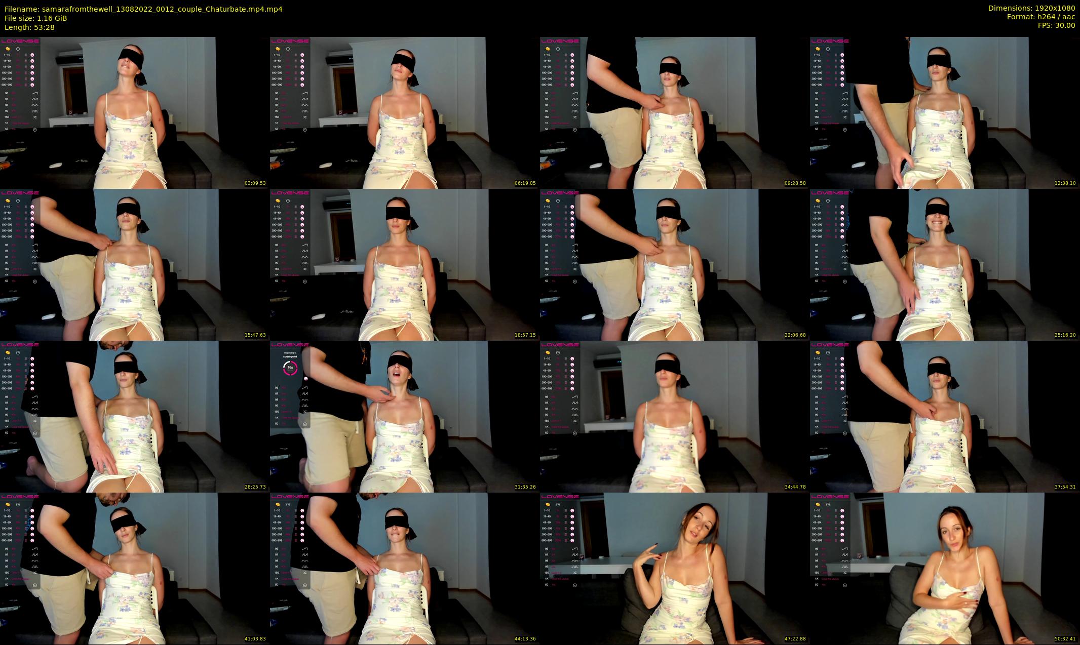 samarafromthewell — 54 minute Chaturbate female cam show recording, 1080p, Aug 13, 2022