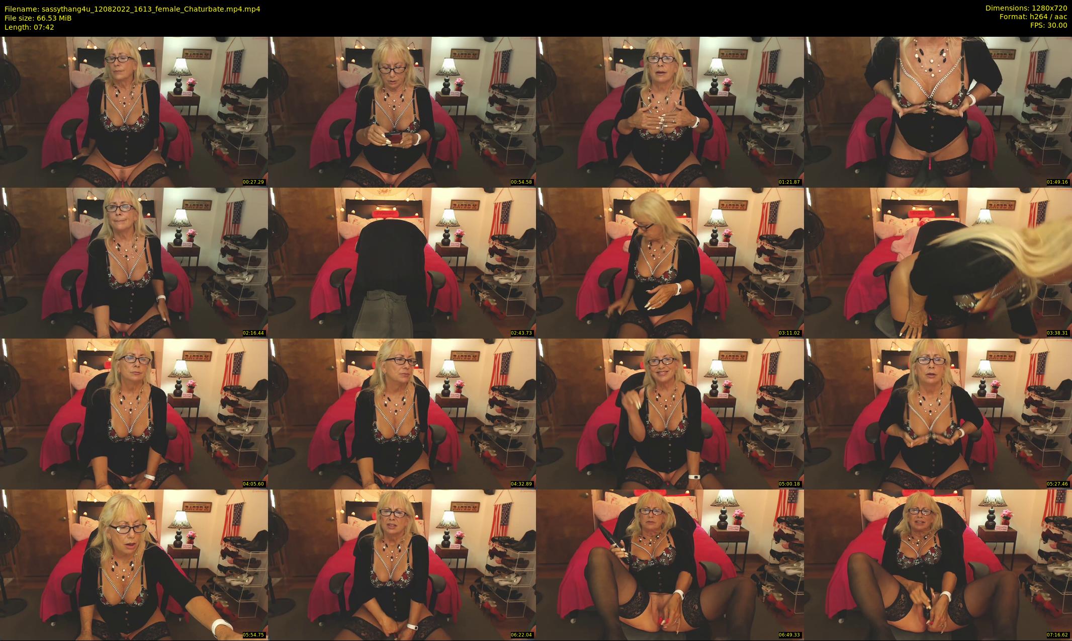 sassythang4u — 8 minute Chaturbate female cam show recording, 720p, Aug 12, 2022