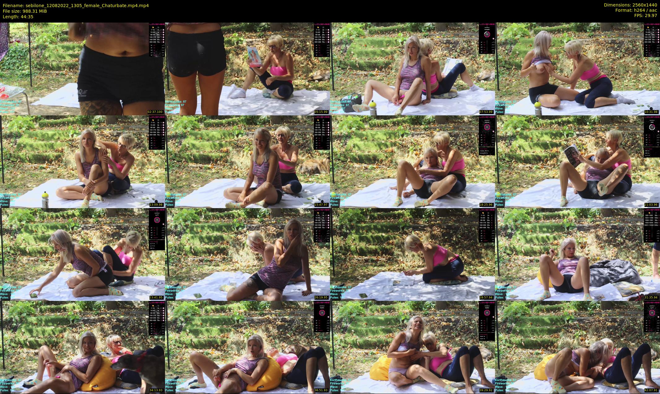 sebilone — 45 minute Chaturbate couple cam show recording, 1080p, Aug 12, 2022