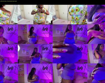 selene_ebony — 9 minute Chaturbate female cam show recording, 1080p, Aug 12, 2022