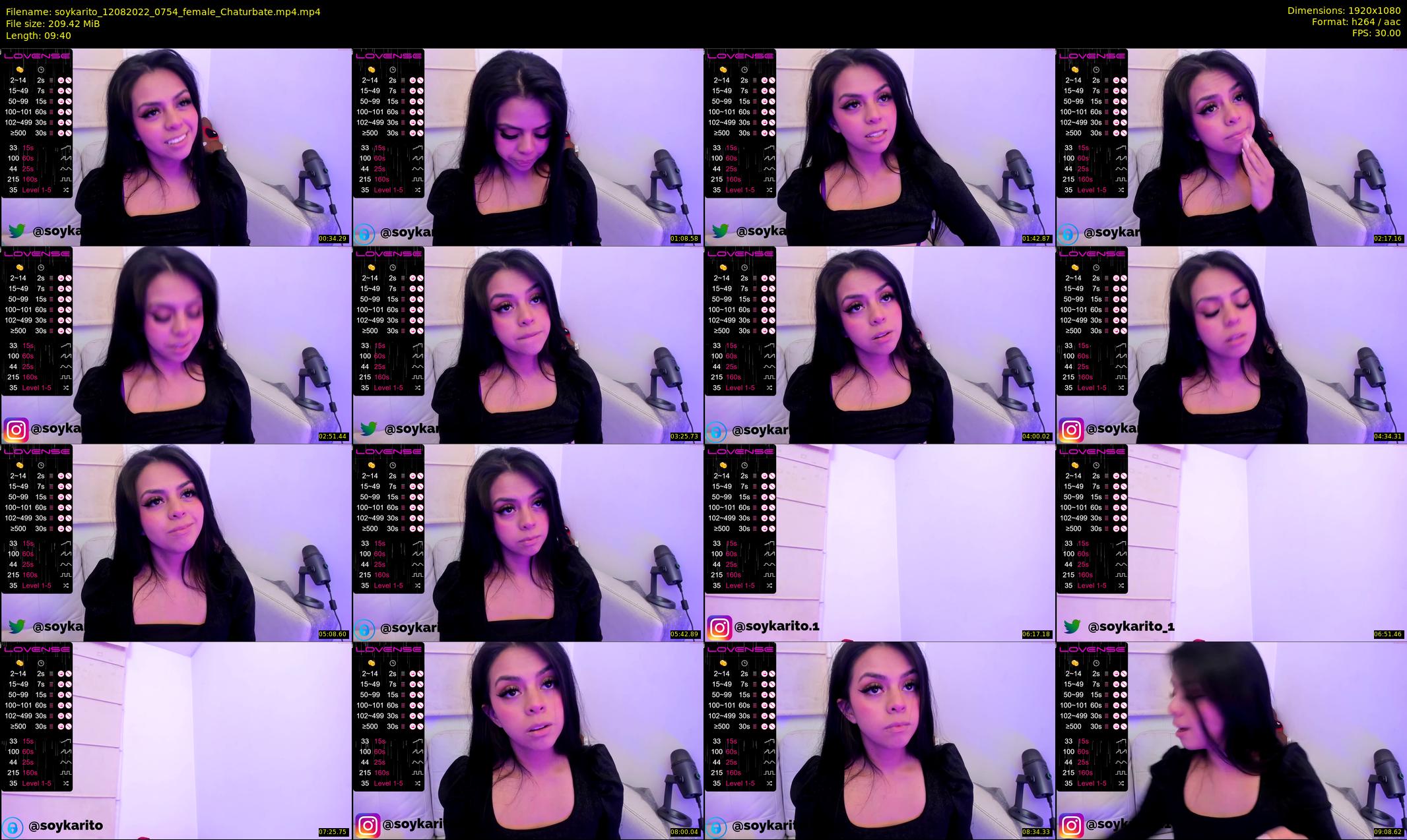 soykarito — 10 minute Chaturbate female cam show recording, 1080p, Aug 12, 2022