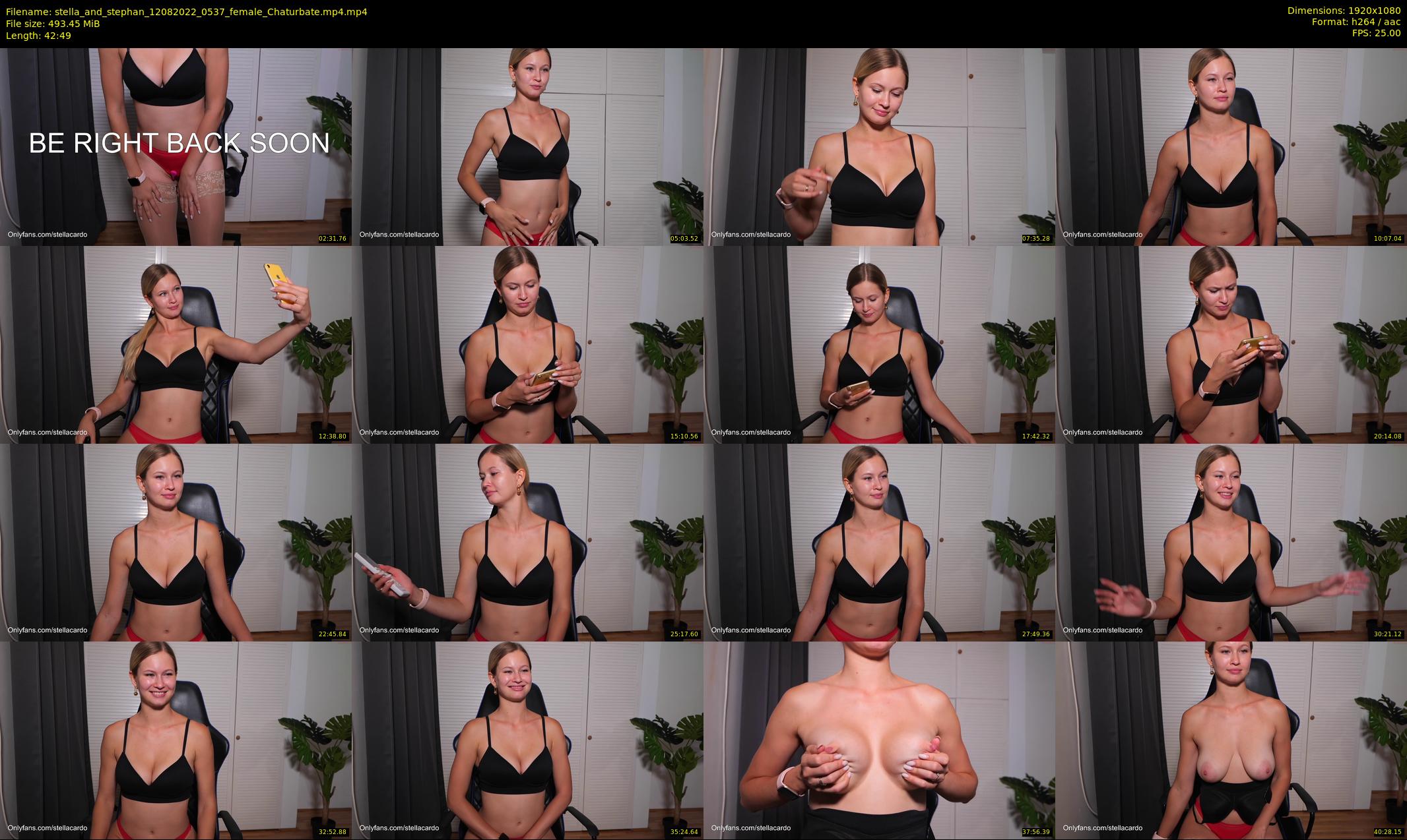 stella_and_stephan — 43 minute Chaturbate couple cam show recording, 1080p, Aug 12, 2022