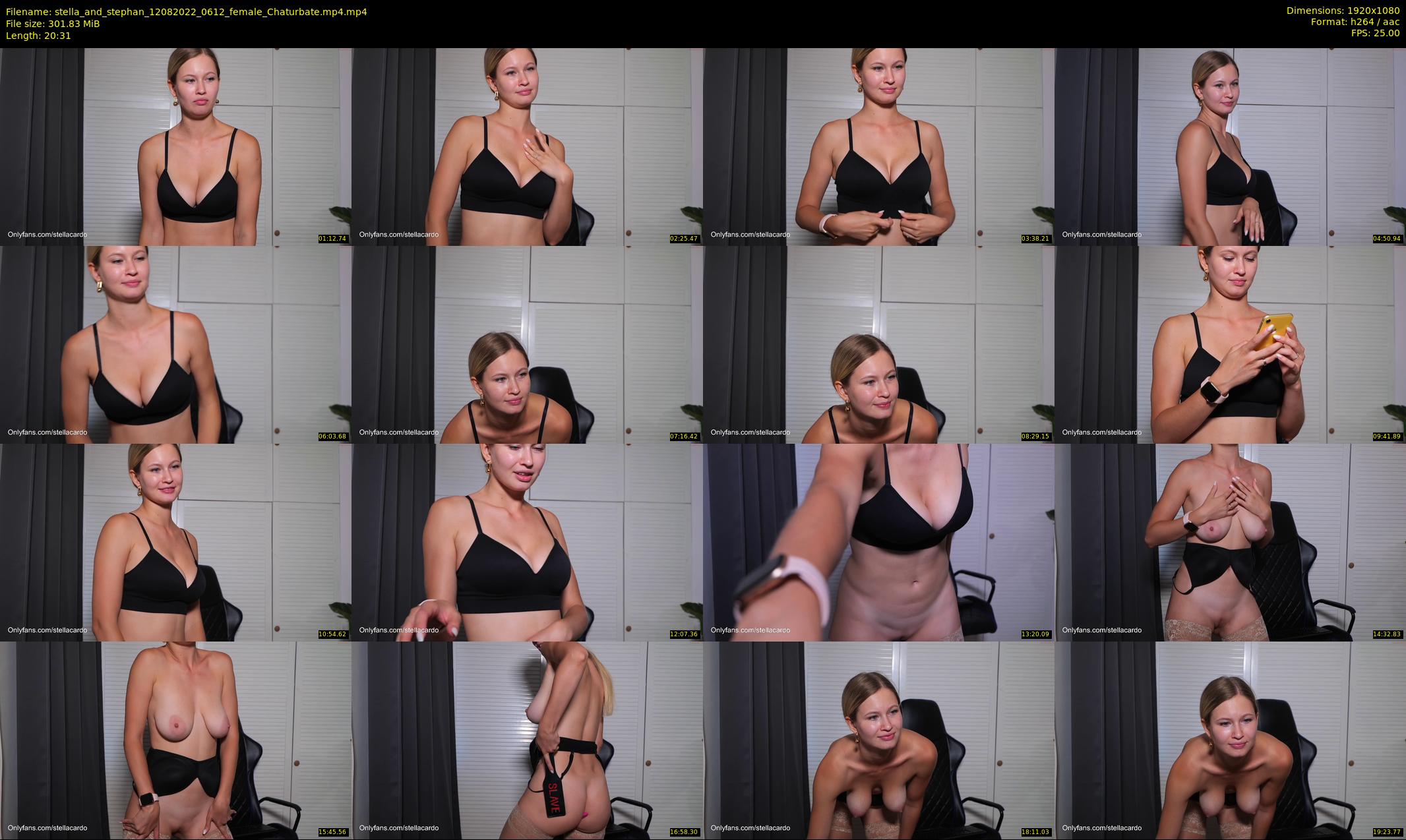 stella_and_stephan — 21 minute Chaturbate couple cam show recording, 1080p, Aug 12, 2022