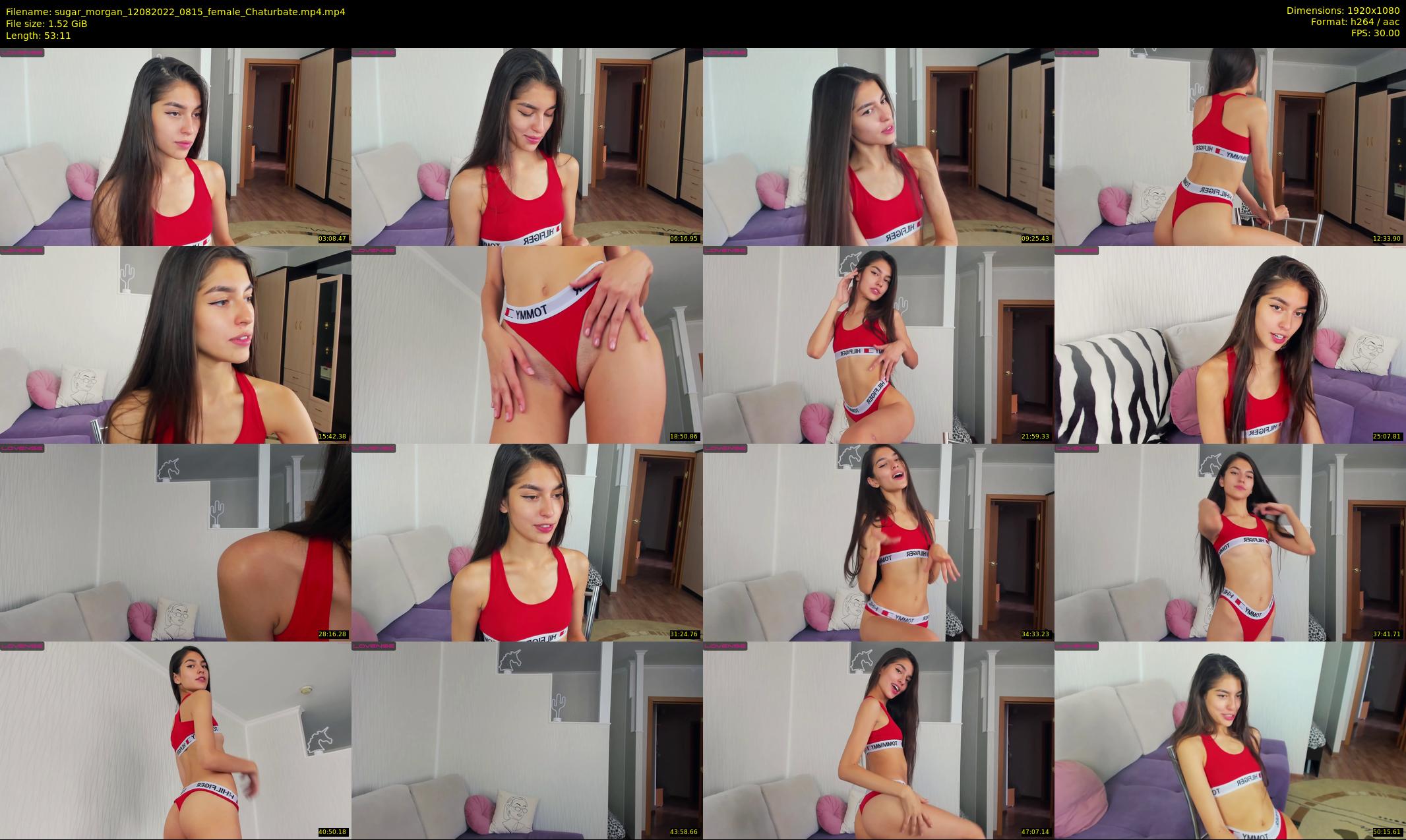 sugar_morgan — 54 minute Chaturbate female cam show recording, 1080p, Aug 12, 2022