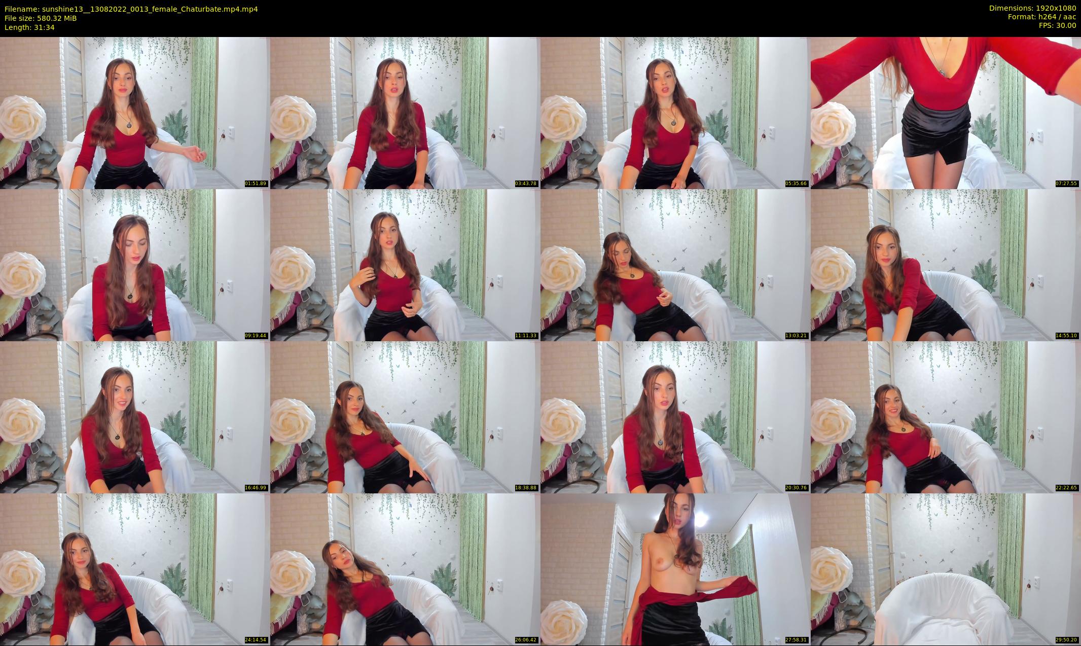 sunshine13_ — 32 minute Chaturbate female cam show recording, 1080p, Aug 13, 2022