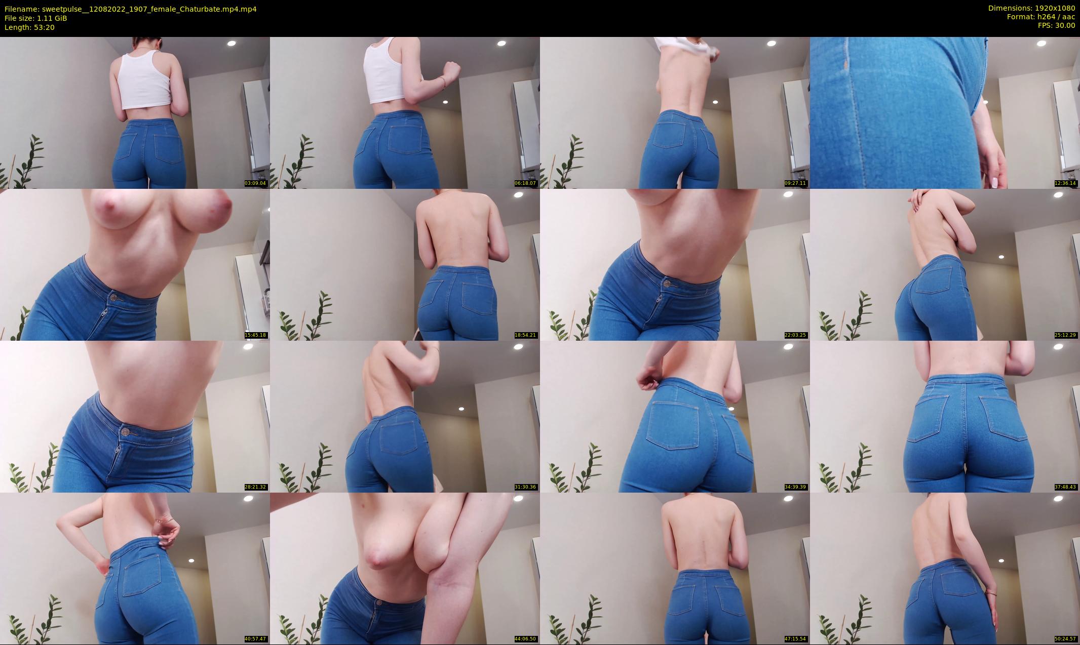 sweetpulse_ — 54 minute Chaturbate female cam show recording, 1080p, Aug 12, 2022