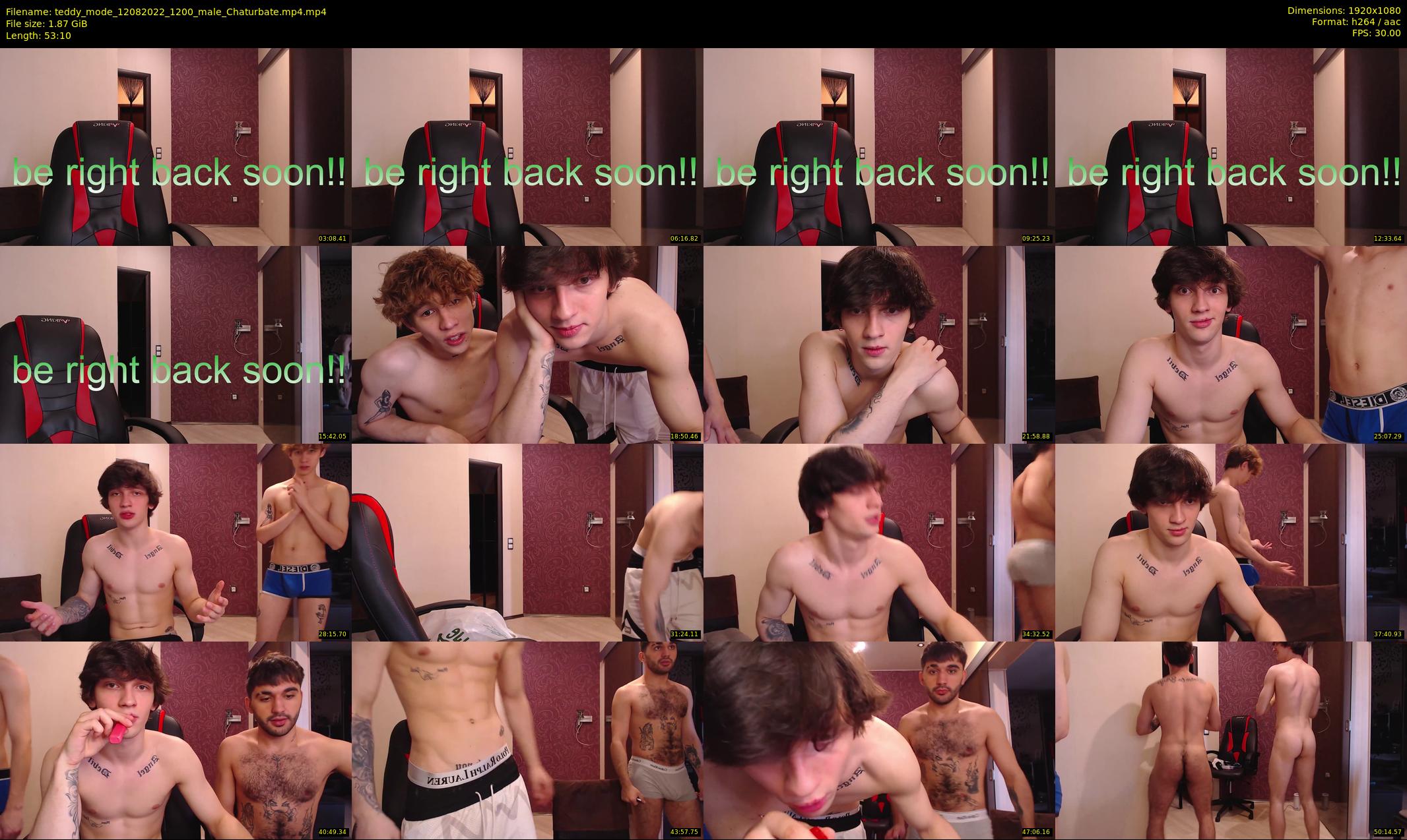 teddy_mode — 54 minute Chaturbate couple cam show recording, 1080p, Aug 12, 2022