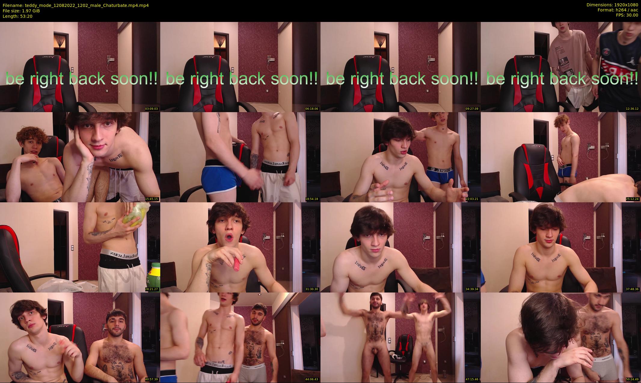 teddy_mode — 54 minute Chaturbate couple cam show recording, 1080p, Aug 12, 2022