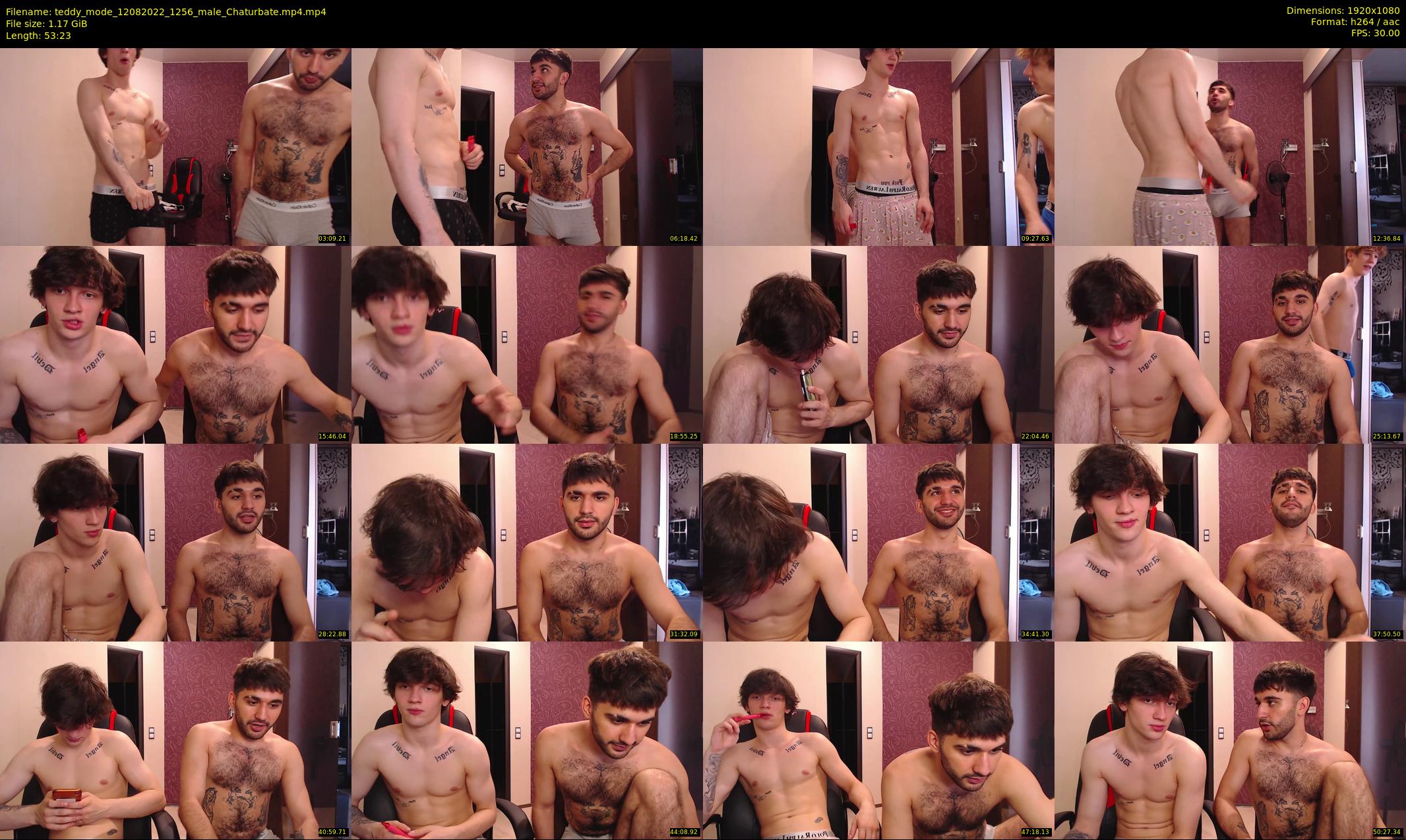 teddy_mode — 54 minute Chaturbate couple cam show recording, 1080p, Aug 12, 2022