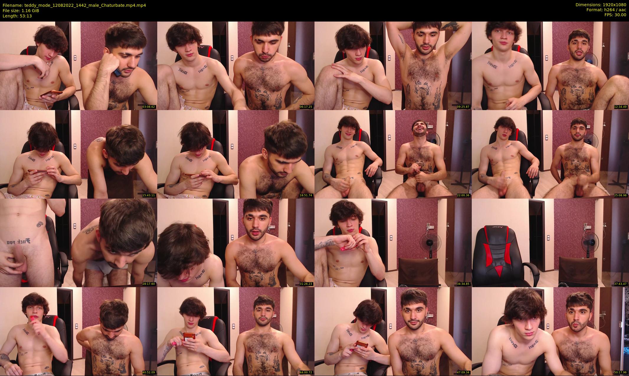 teddy_mode — 54 minute Chaturbate couple cam show recording, 1080p, Aug 12, 2022