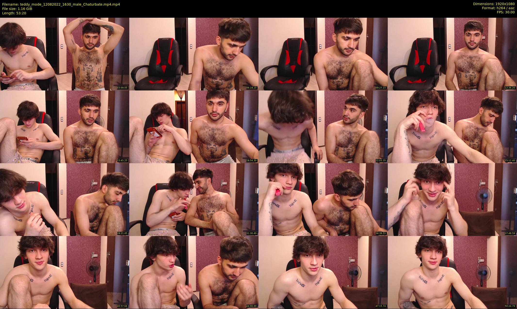 teddy_mode — 54 minute Chaturbate couple cam show recording, 1080p, Aug 12, 2022