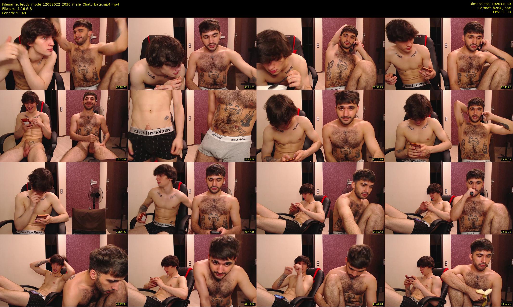 teddy_mode — 54 minute Chaturbate couple cam show recording, 1080p, Aug 12, 2022