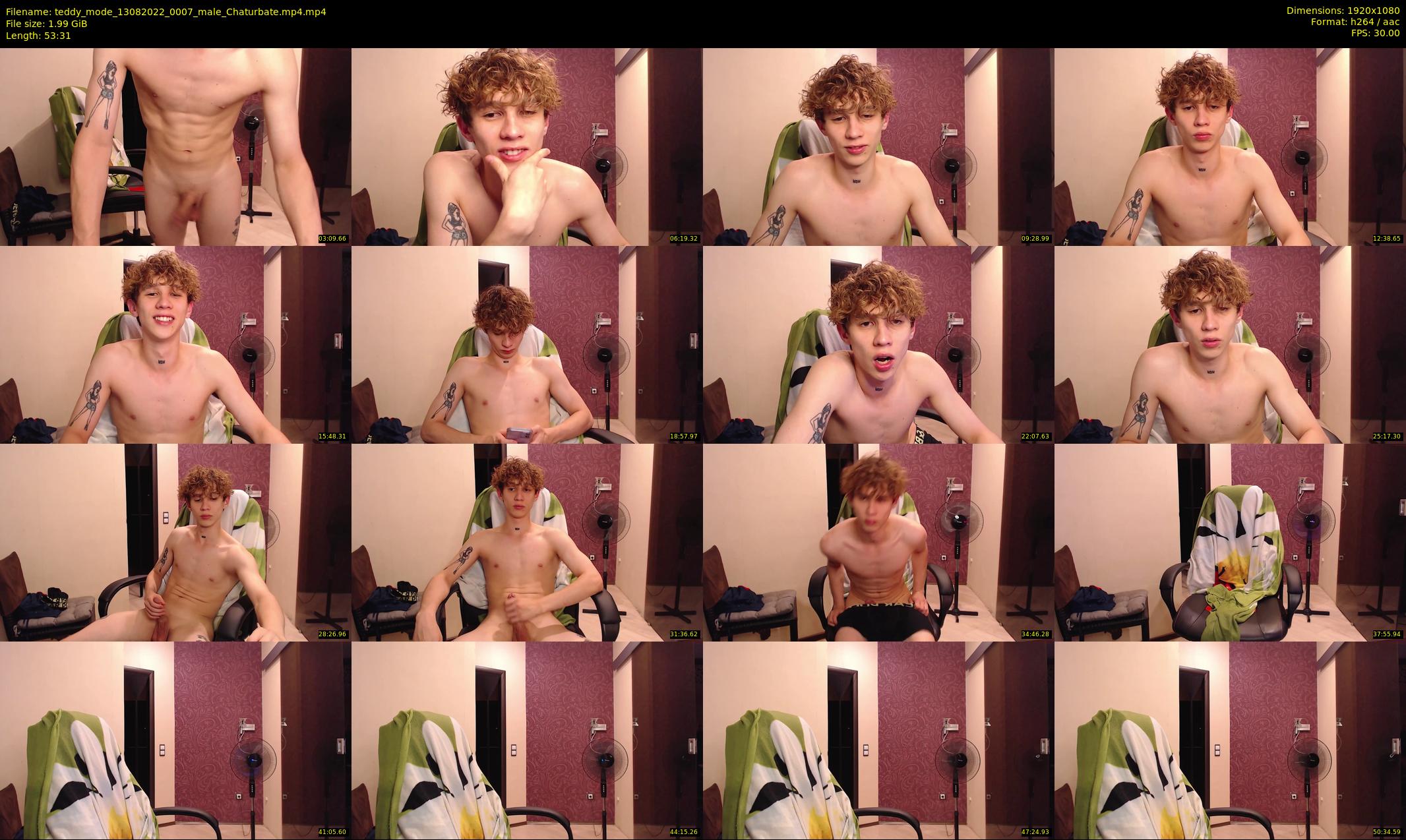 teddy_mode — 54 minute Chaturbate couple cam show recording, 1080p, Aug 13, 2022