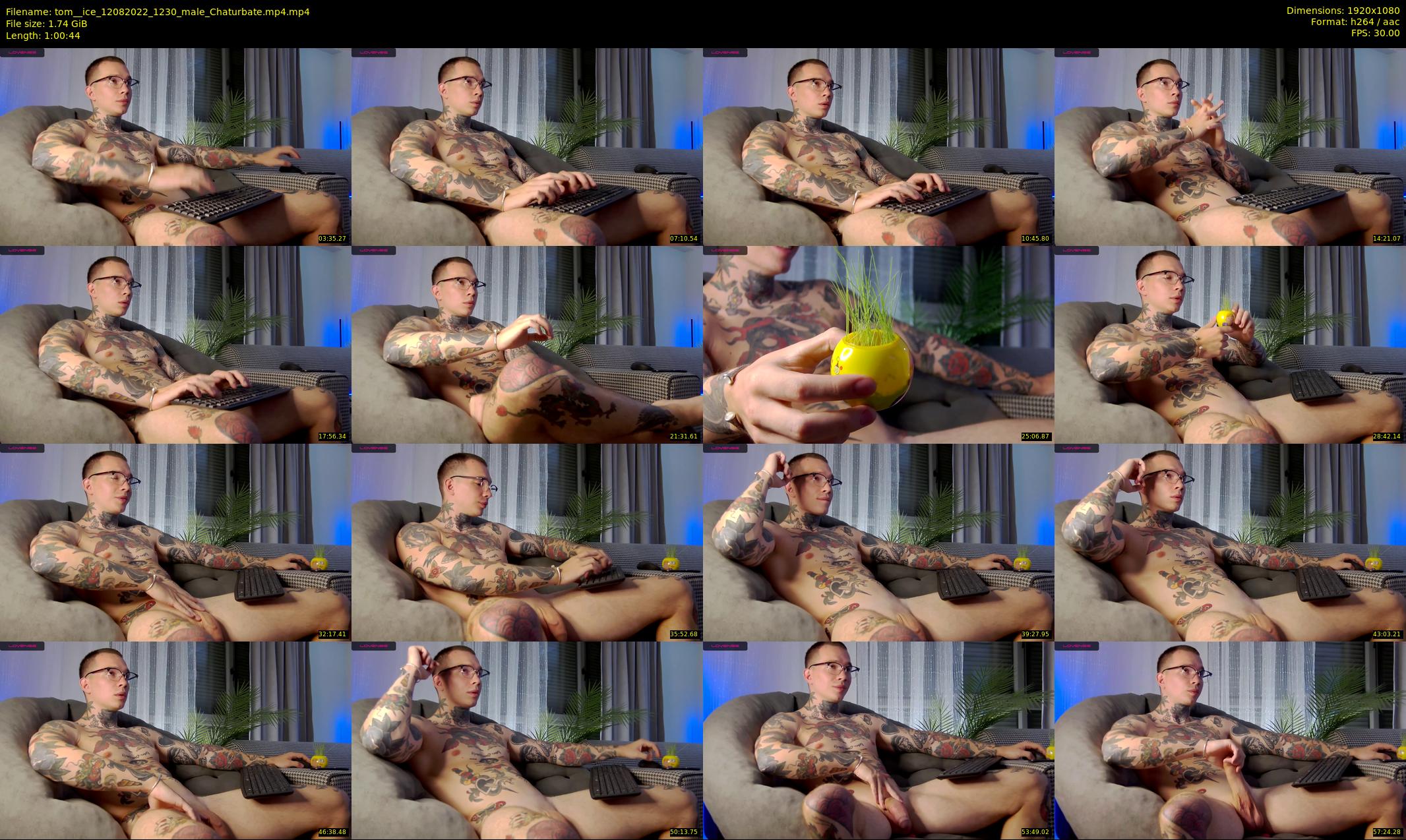 tom__ice — 61 minute Chaturbate male cam show recording, 1080p, Aug 12, 2022