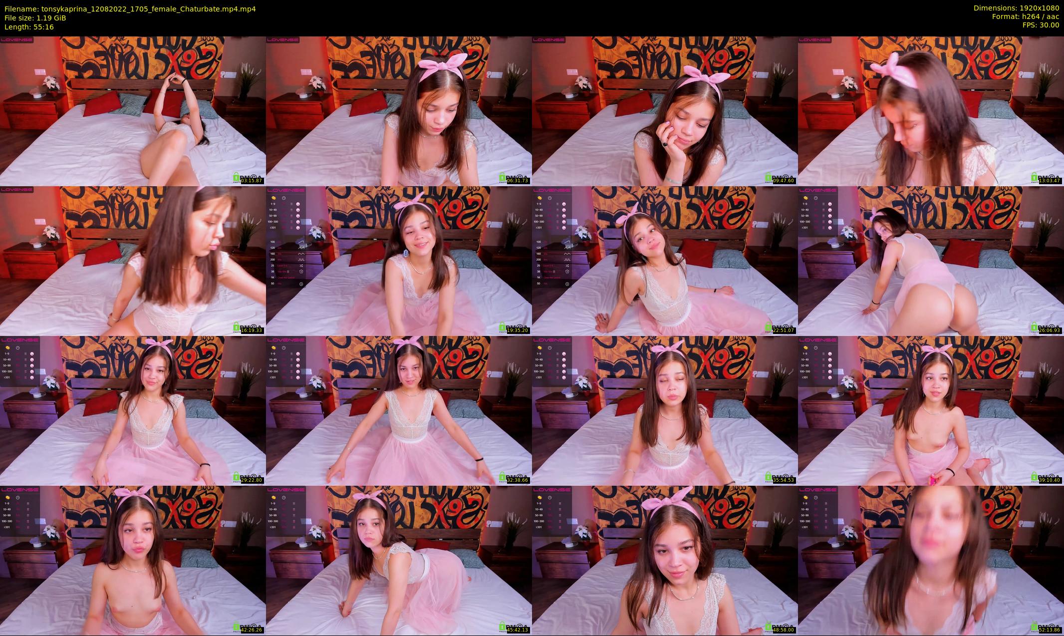 tonsykaprina — 56 minute Chaturbate couple cam show recording, 1080p, Aug 12, 2022