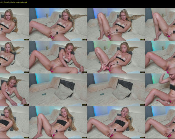 urblonde001 — 56 minute Chaturbate female cam show recording, 1080p, Aug 12, 2022