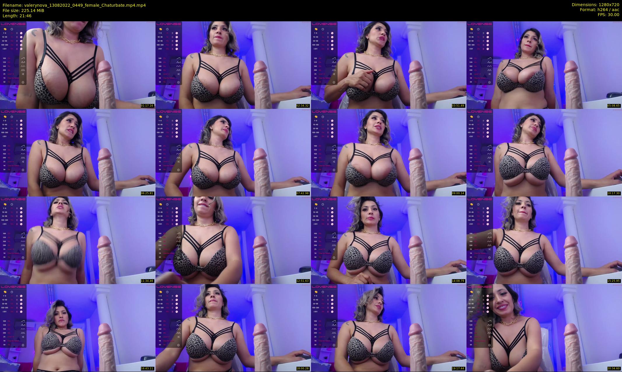 valerynova — 22 minute Chaturbate female cam show recording, 720p, Aug 13, 2022
