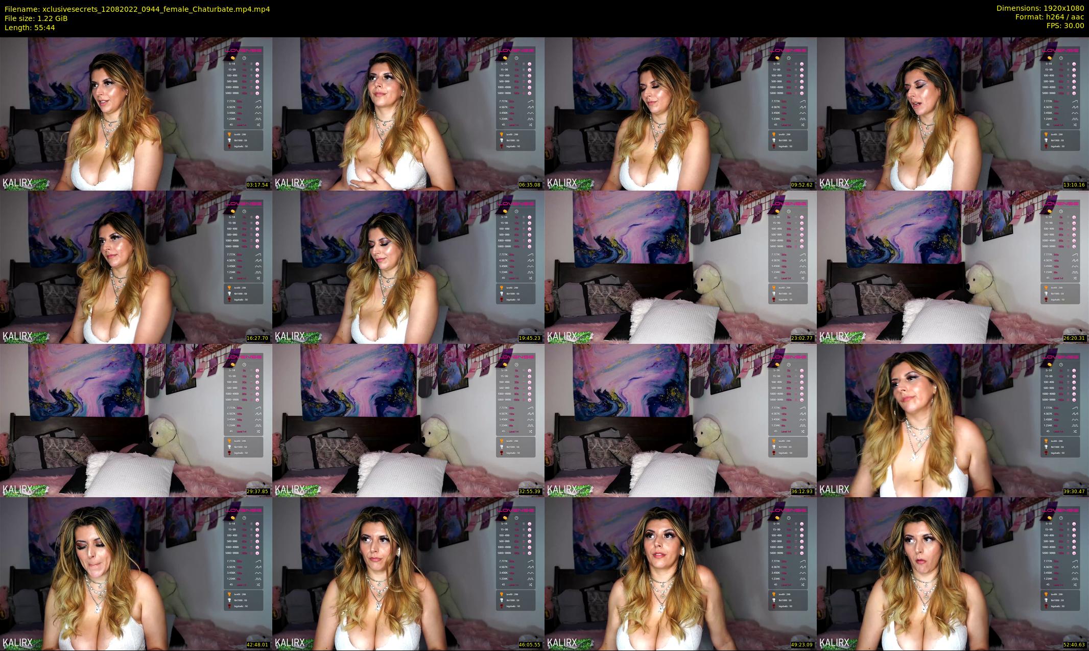 xclusivesecrets — 56 minute Chaturbate female cam show recording, 1080p, Aug 12, 2022