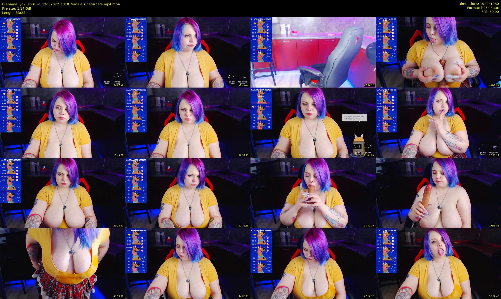 yoki_shizuko — 54 minute Chaturbate female cam show recording, 1080p, Aug 12, 2022