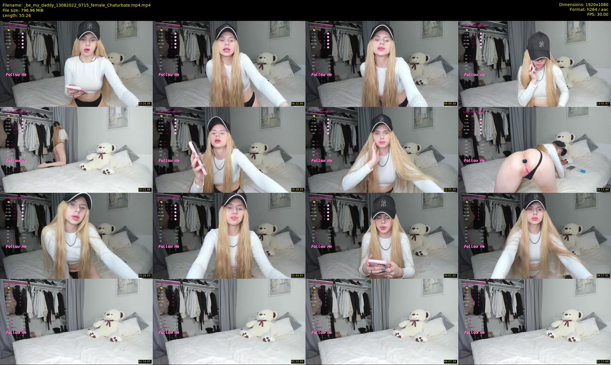 _be_my_daddy — 56 minute Chaturbate female cam show recording, 1080p, Aug 13, 2022