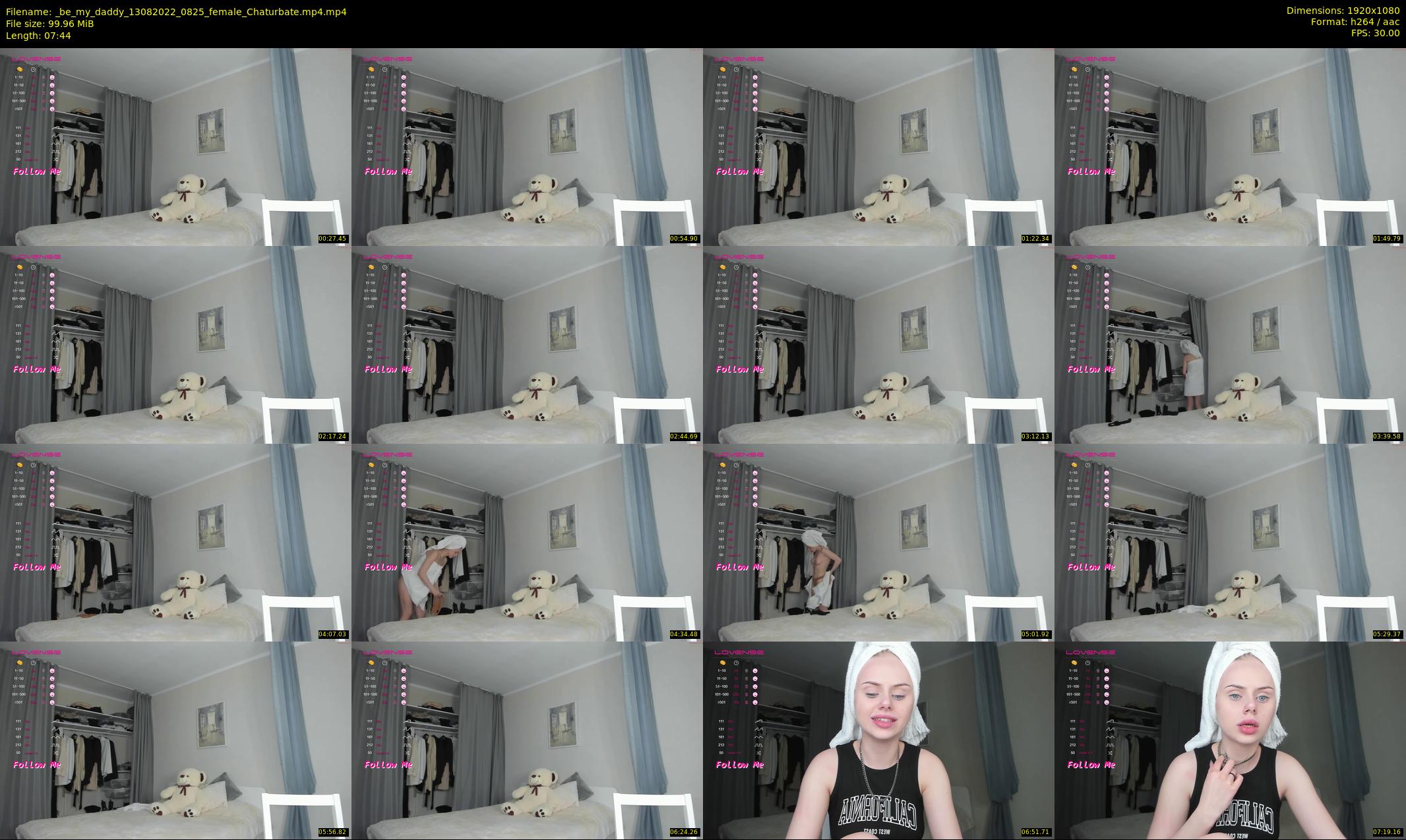 _be_my_daddy — 8 minute Chaturbate female cam show recording, 1080p, Aug 13, 2022