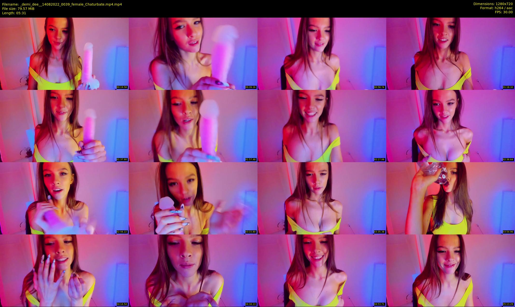 _demi_dee_ — 6 minute Chaturbate female cam show recording, 720p, Aug 14, 2022