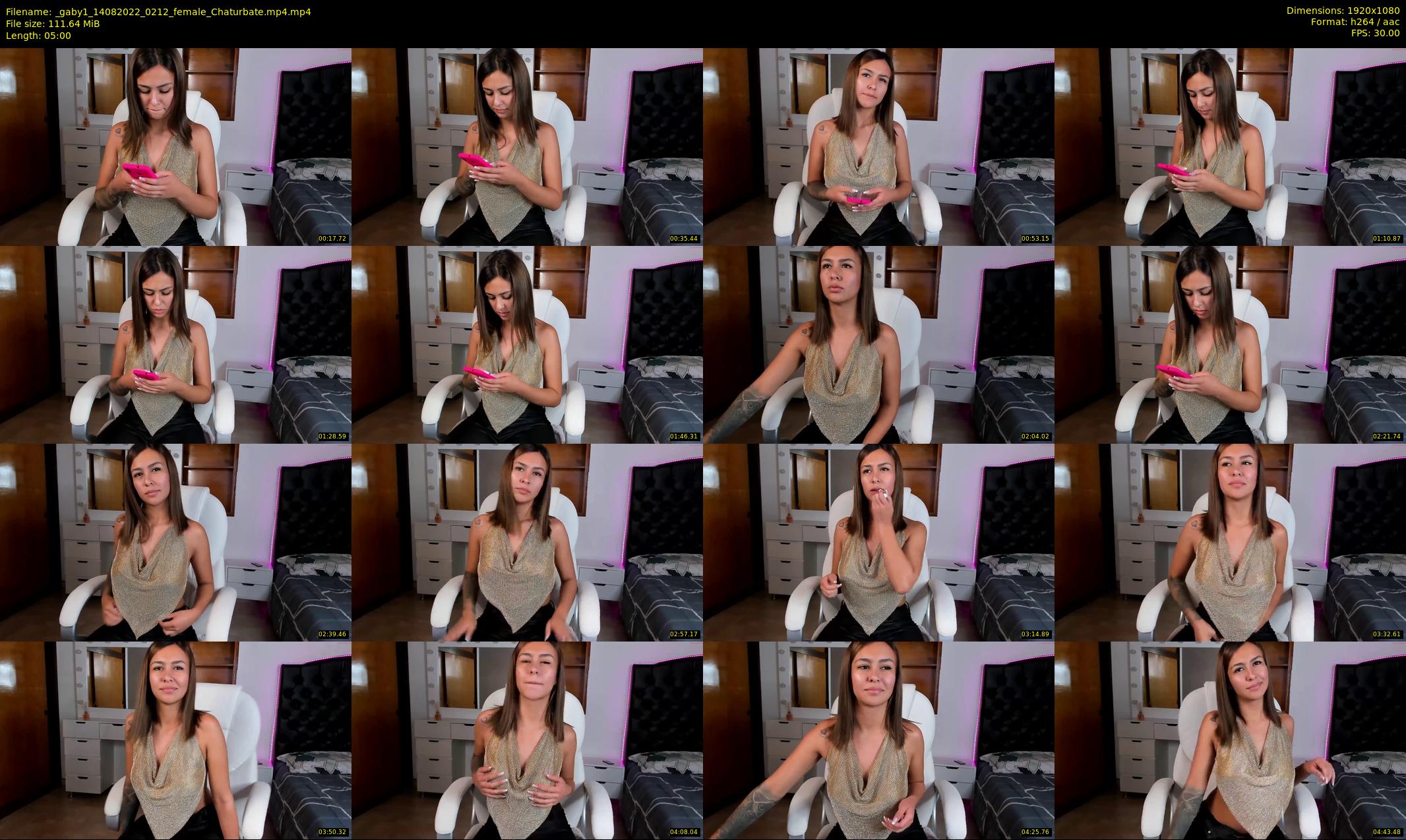 _gaby1 — 5 minute Chaturbate female cam show recording, 1080p, Aug 14, 2022