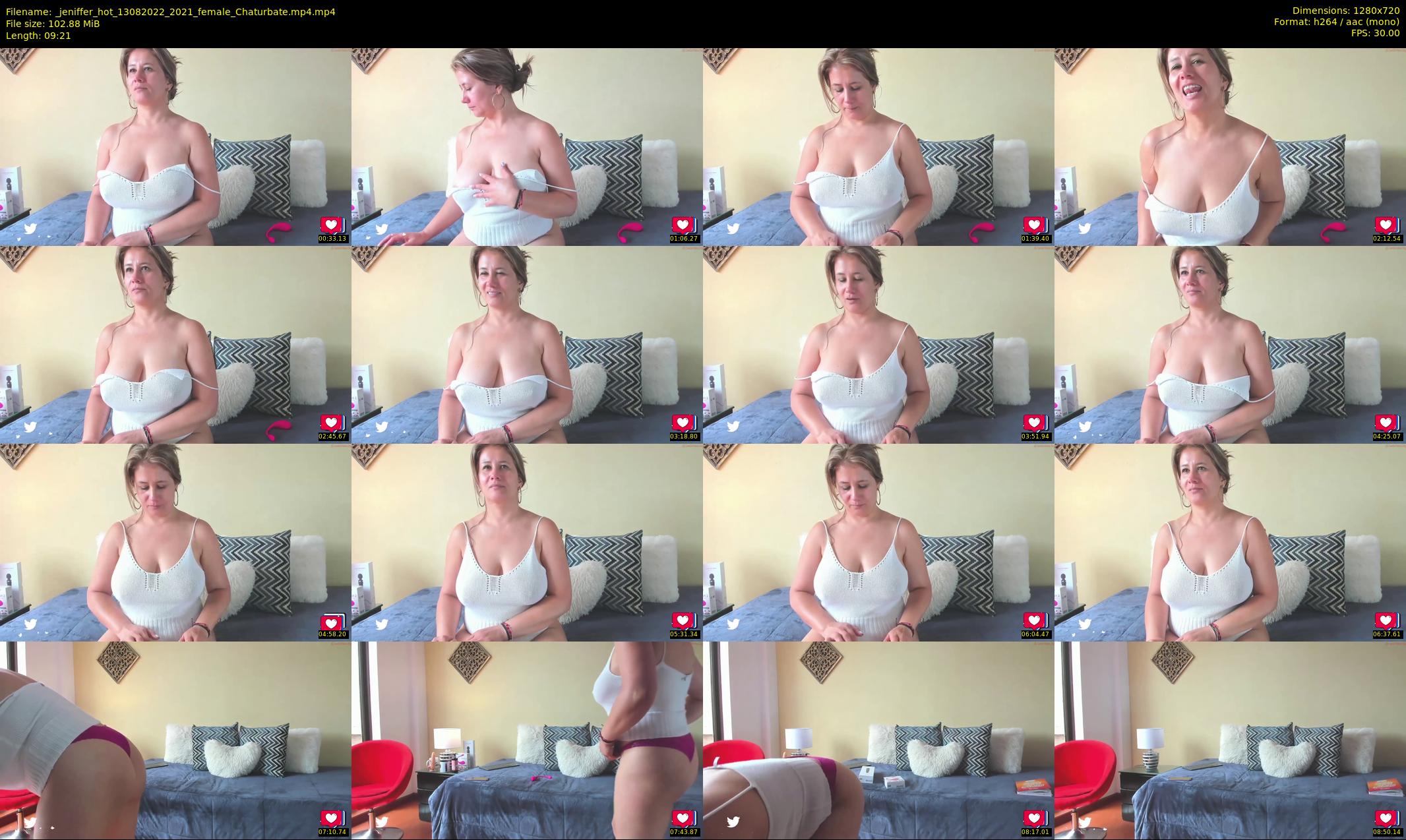 _jeniffer_hot — 10 minute Chaturbate female cam show recording, 720p, Aug 13, 2022
