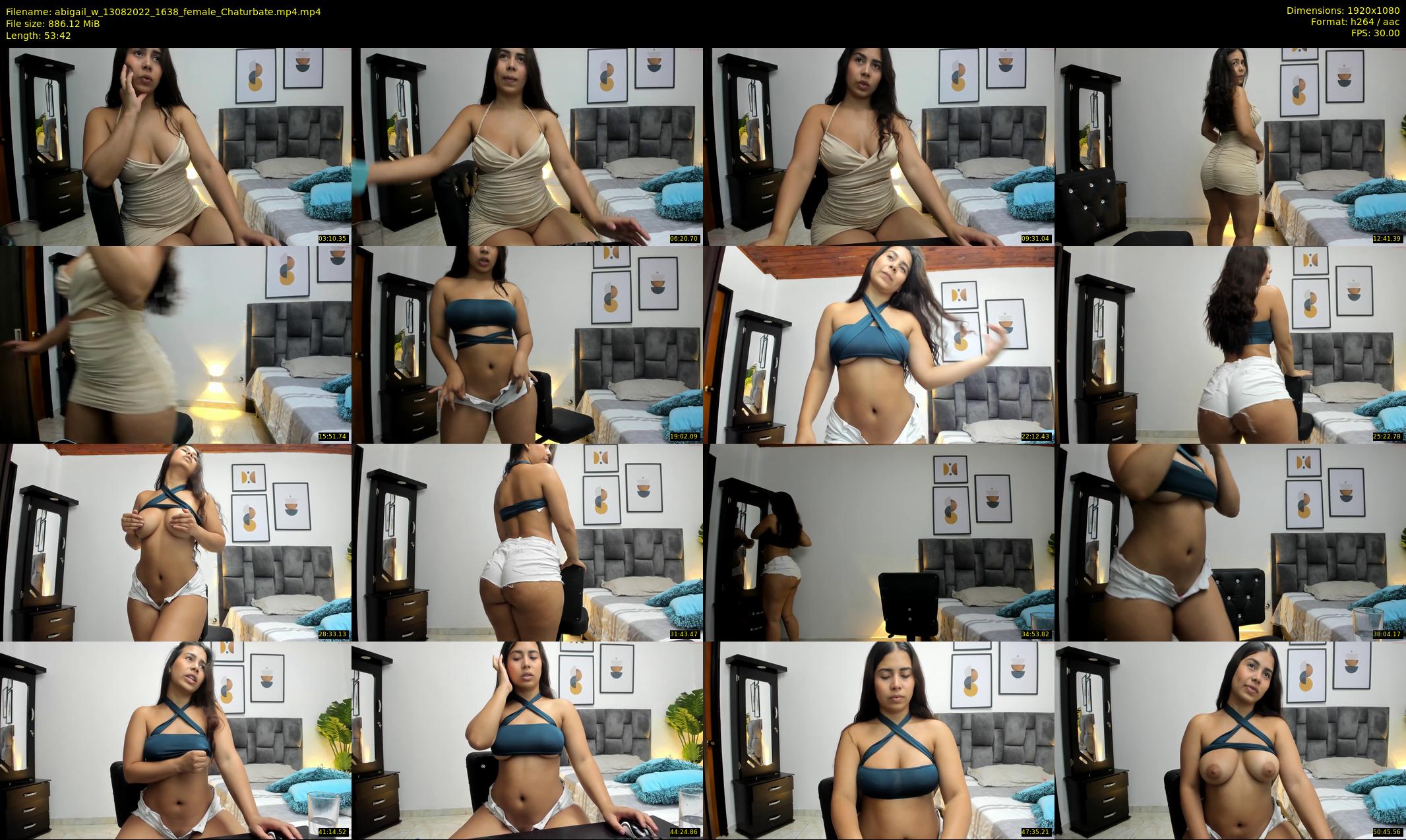 abigail_w — 54 minute Chaturbate female cam show recording, 1080p, Aug 13, 2022