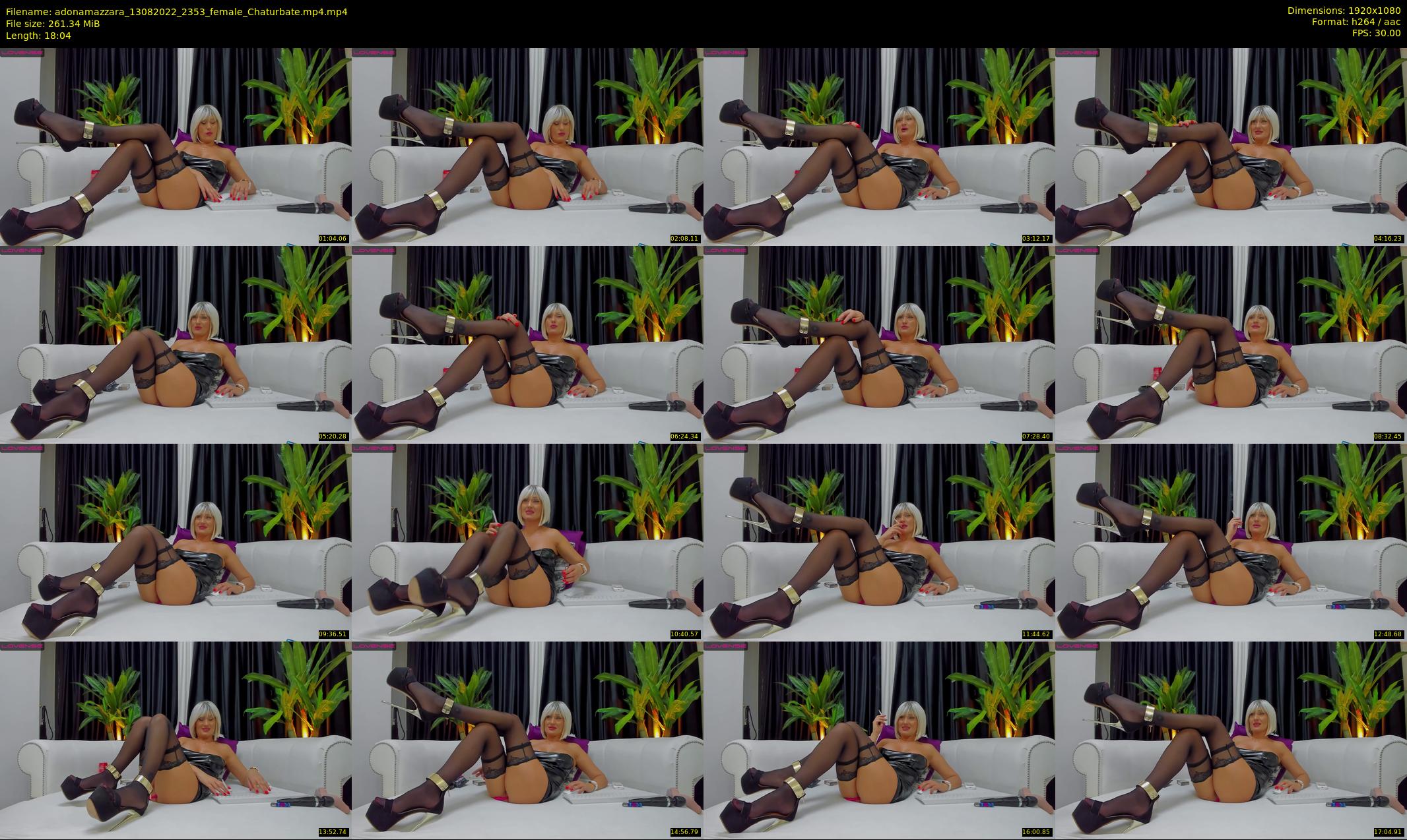 adonamazzara — 19 minute Chaturbate female cam show recording, 1080p, Aug 13, 2022