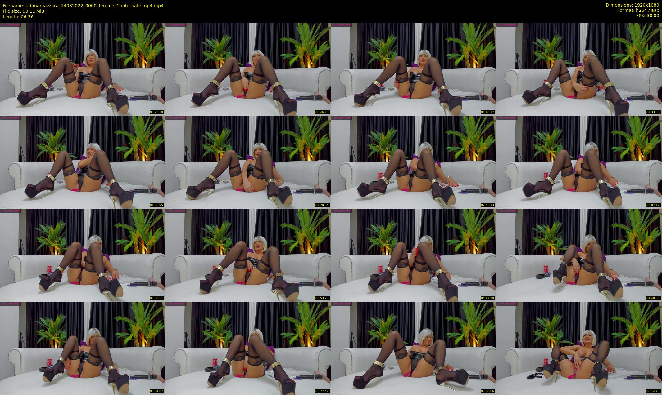 adonamazzara — 7 minute Chaturbate female cam show recording, 1080p, Aug 14, 2022