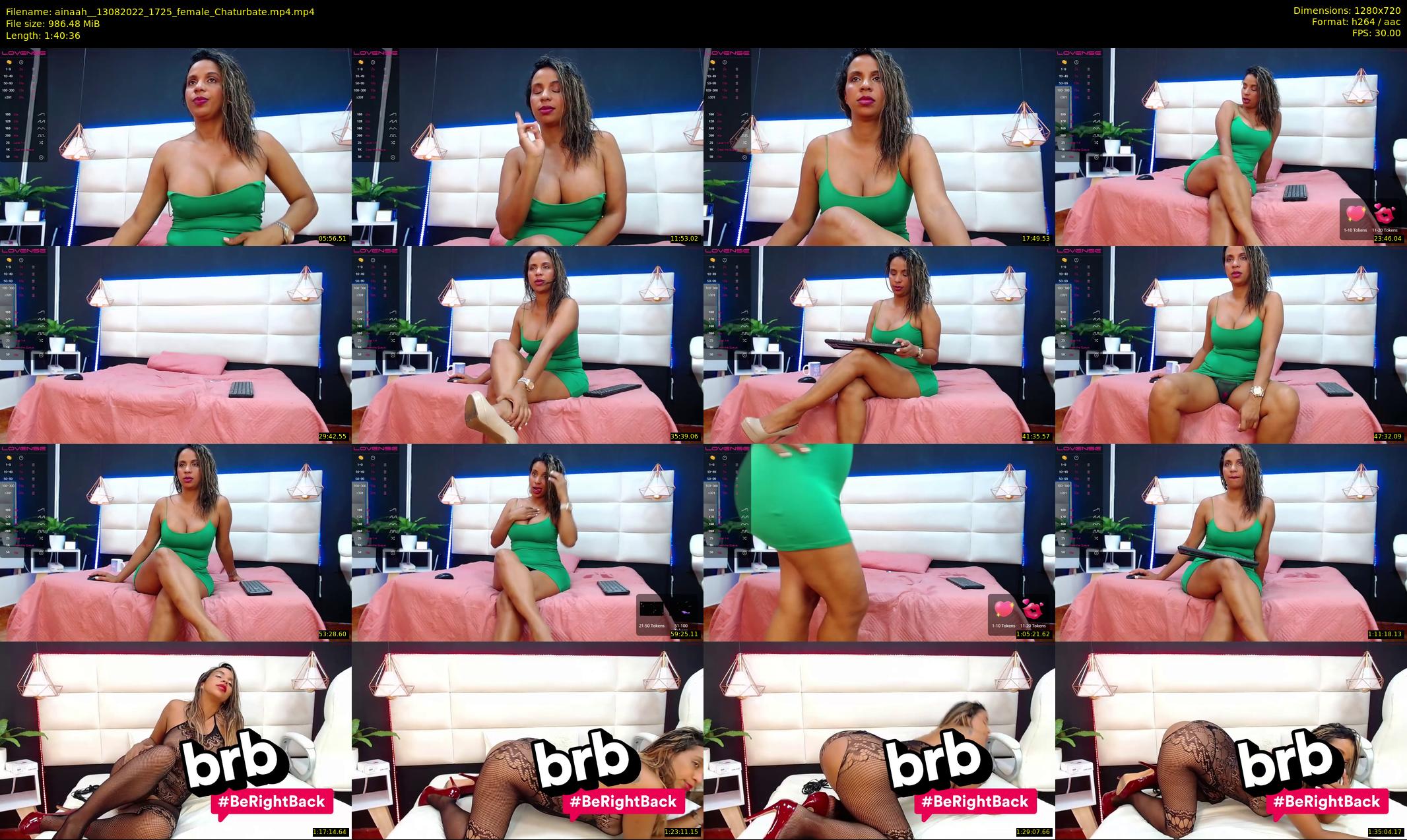 ainaah_ — 101 minute Chaturbate female cam show recording, 720p, Aug 13, 2022