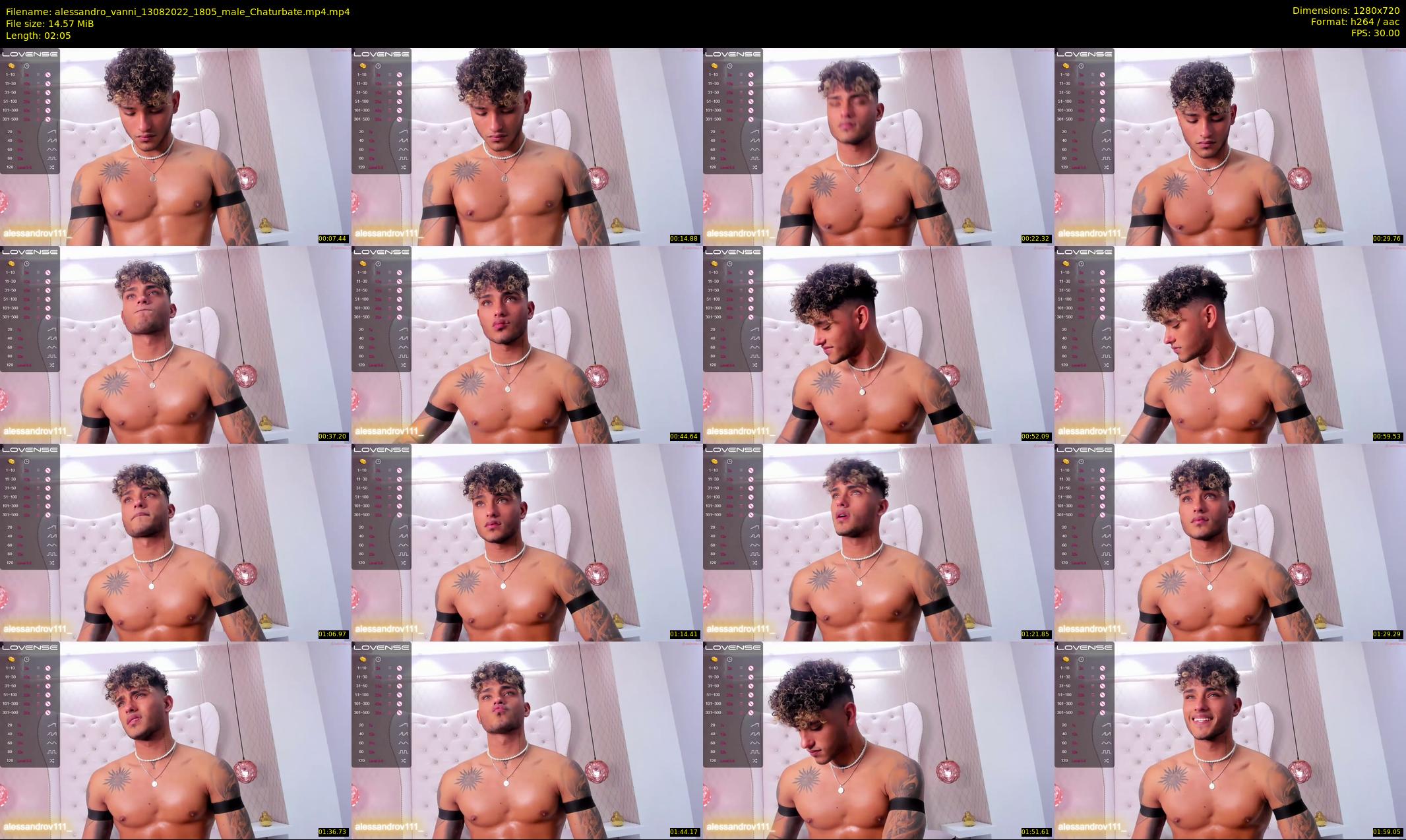 alessandro_vanni — 3 minute Chaturbate male cam show recording, 720p, Aug 13, 2022