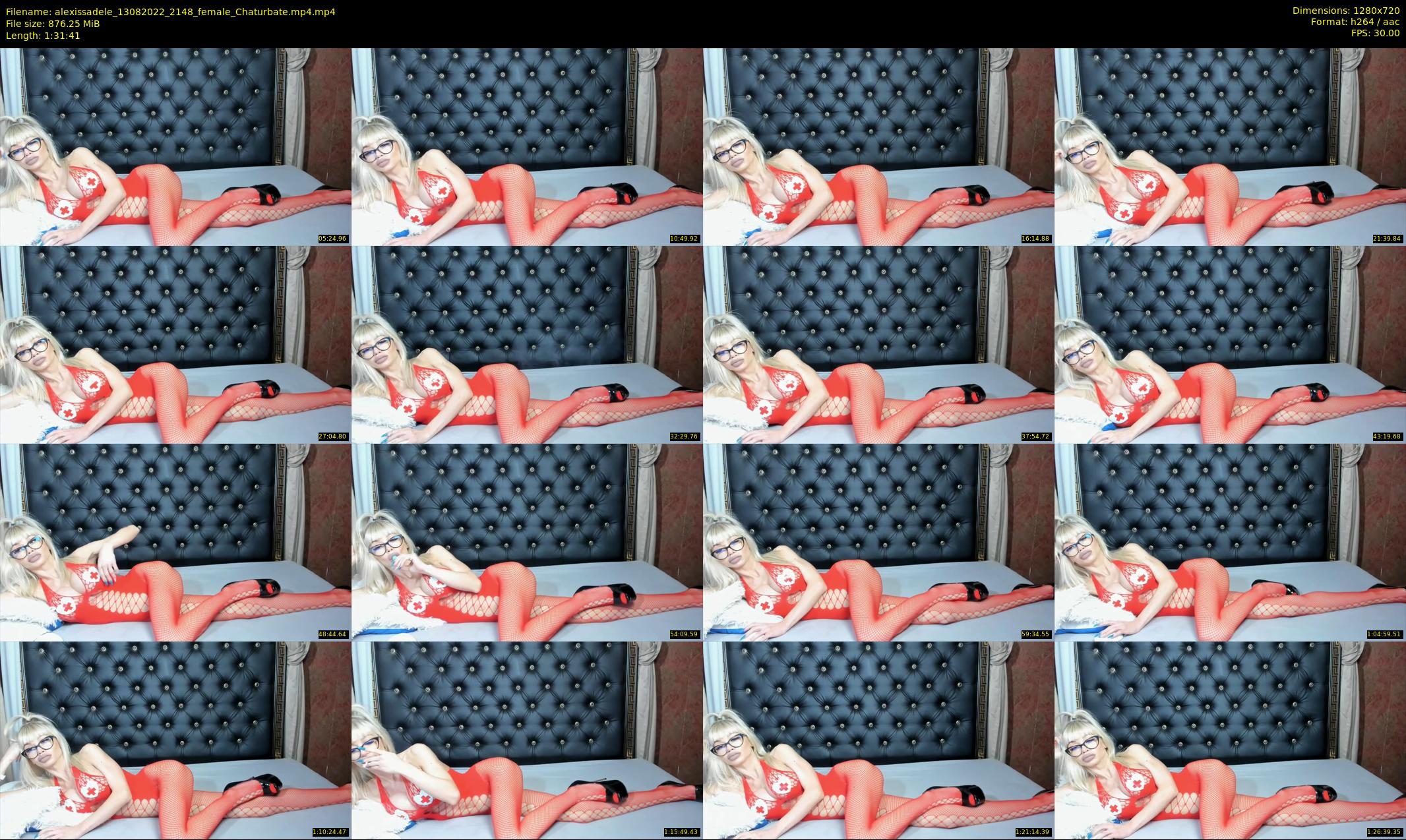 alexissadele — 92 minute Chaturbate female cam show recording, 720p, Aug 13, 2022