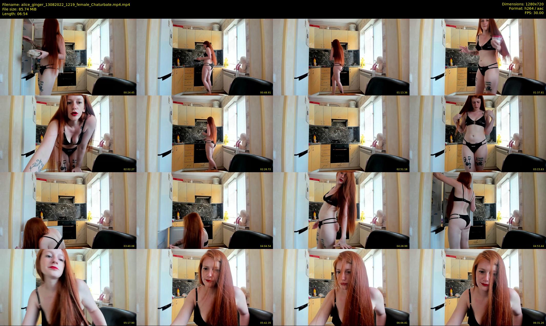 alice_ginger — 7 minute Chaturbate female cam show recording, 720p, Aug 13, 2022