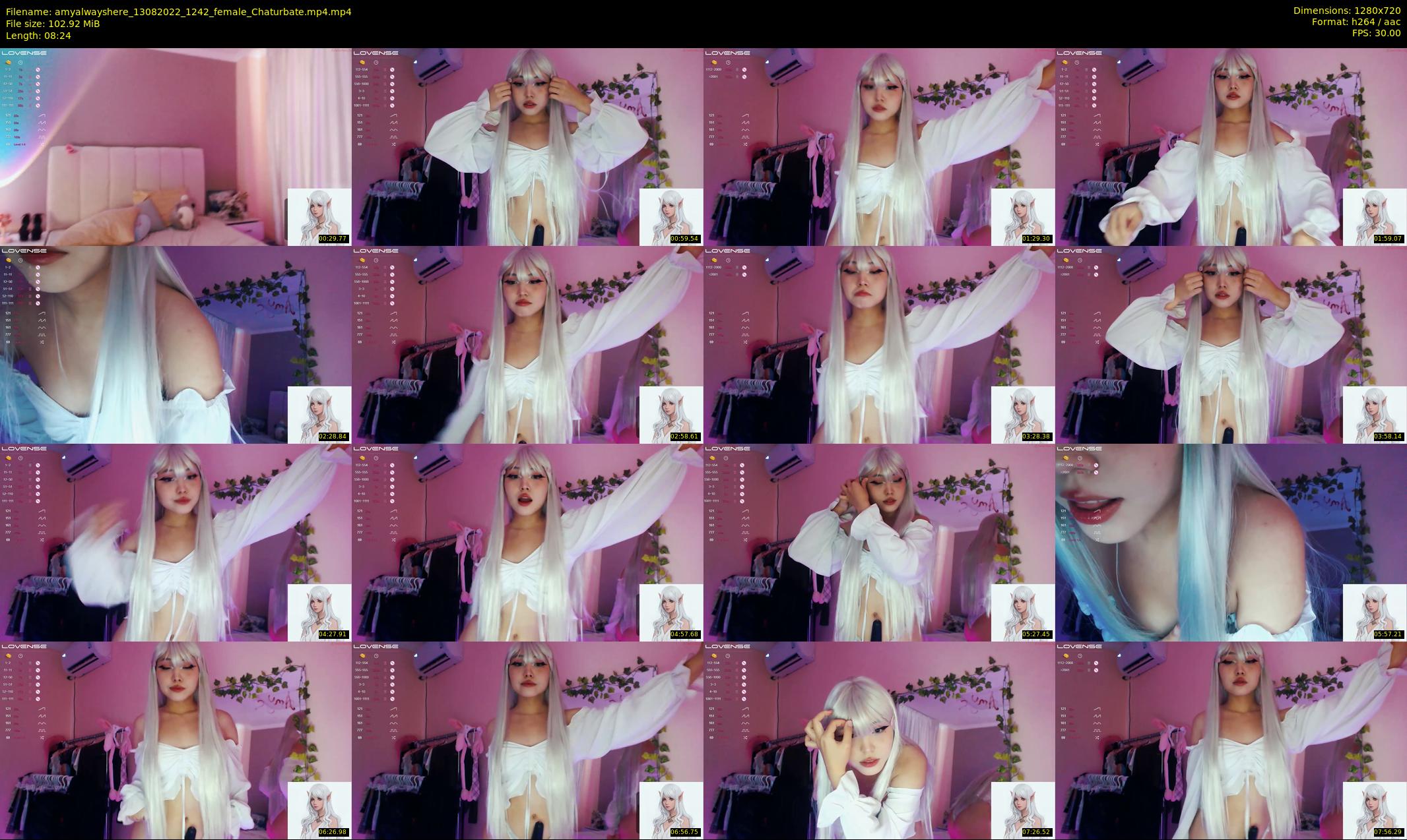 amyalwayshere — 9 minute Chaturbate female cam show recording, 720p, Aug 13, 2022