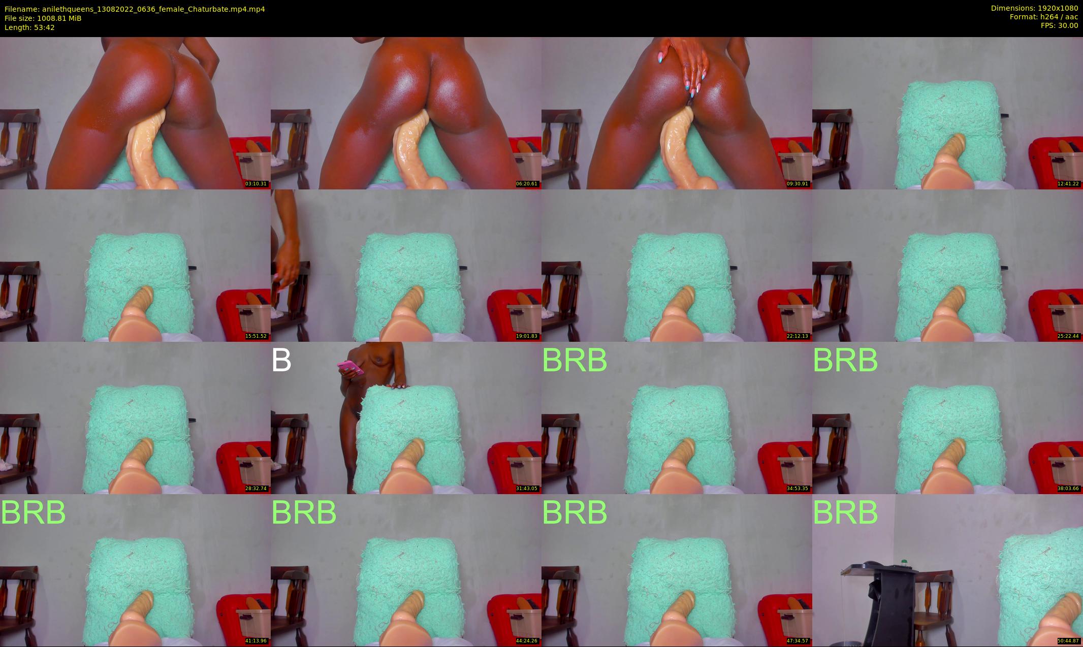 anilethqueens — 54 minute Chaturbate female cam show recording, 1080p, Aug 13, 2022