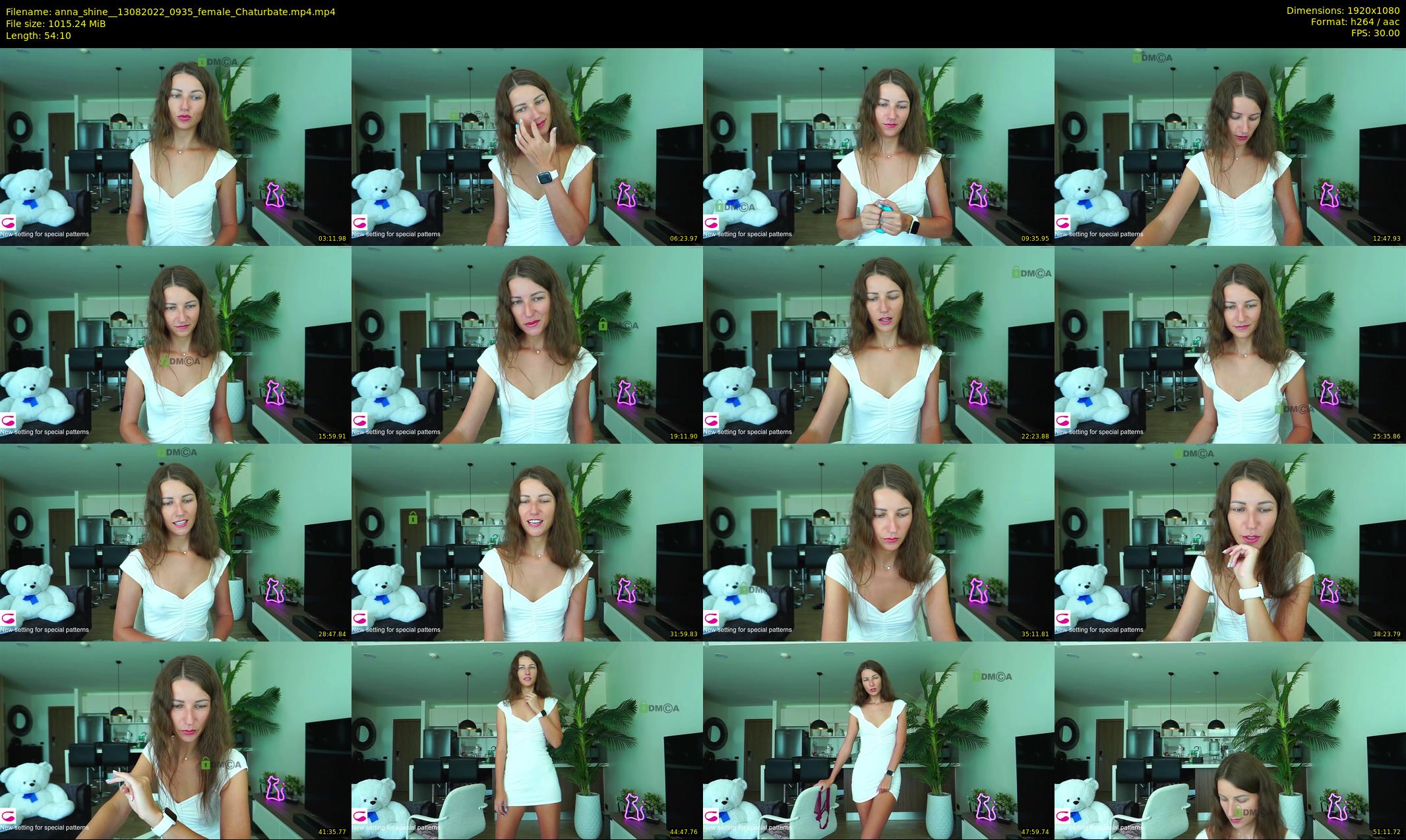 anna_shine_ — 55 minute Chaturbate female cam show recording, 1080p, Aug 13, 2022