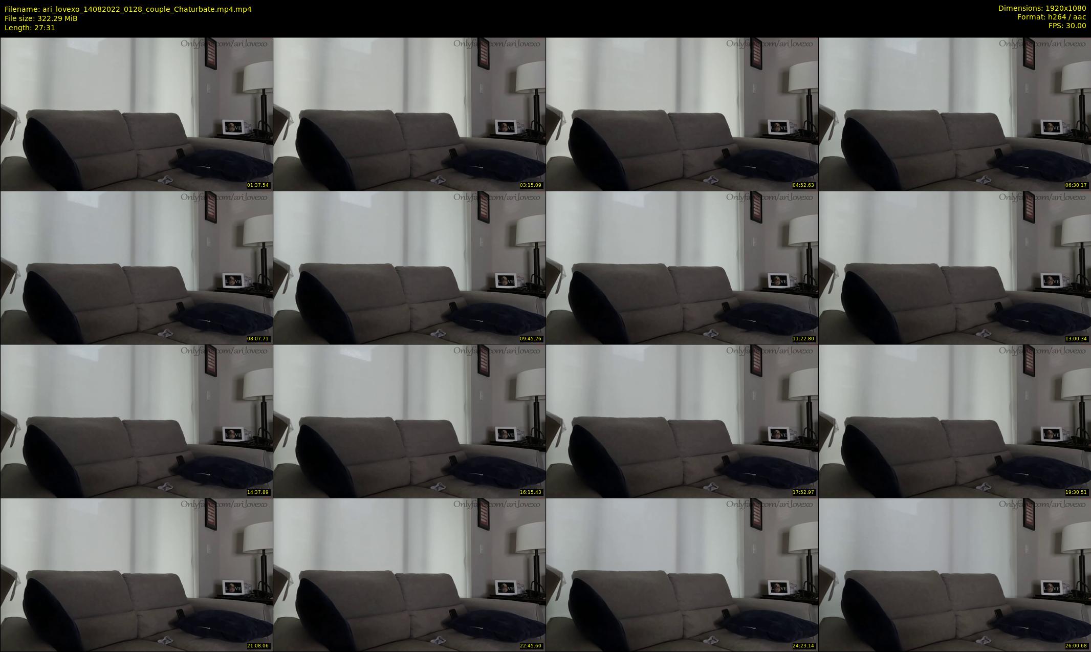 ari_lovexo — 28 minute Chaturbate couple cam show recording, 1080p, Aug 14, 2022