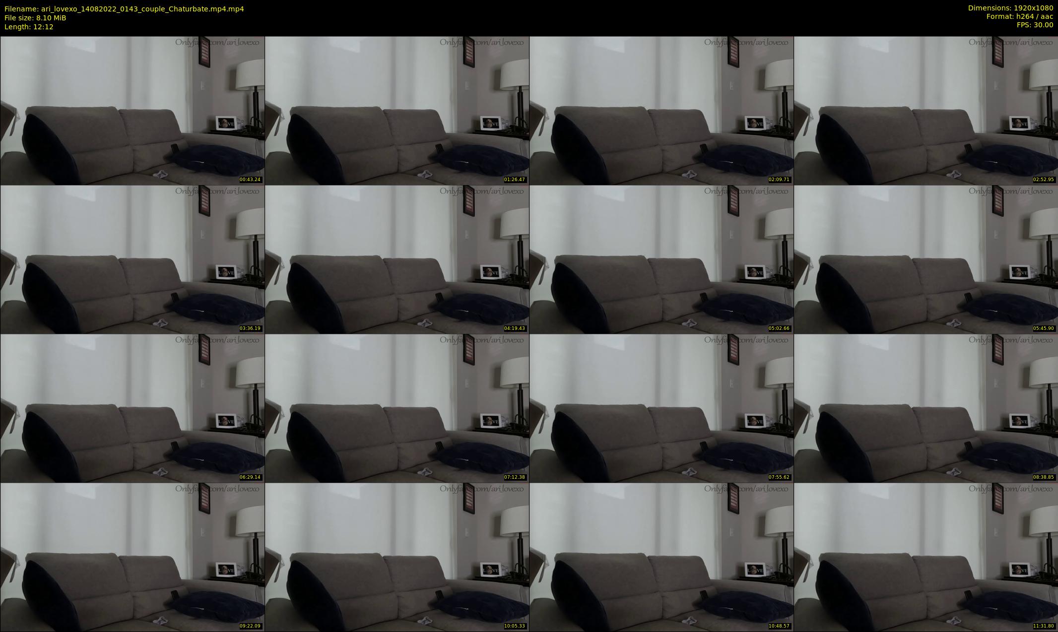 ari_lovexo — 13 minute Chaturbate couple cam show recording, 1080p, Aug 14, 2022