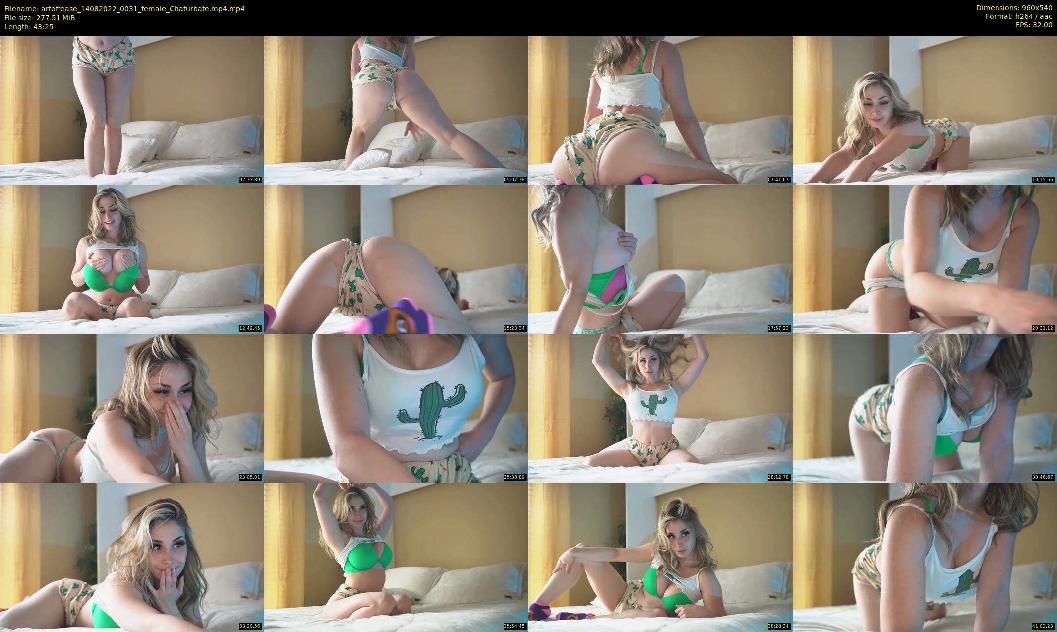artoftease — 44 minute Chaturbate female cam show recording, 480p, Aug 14, 2022