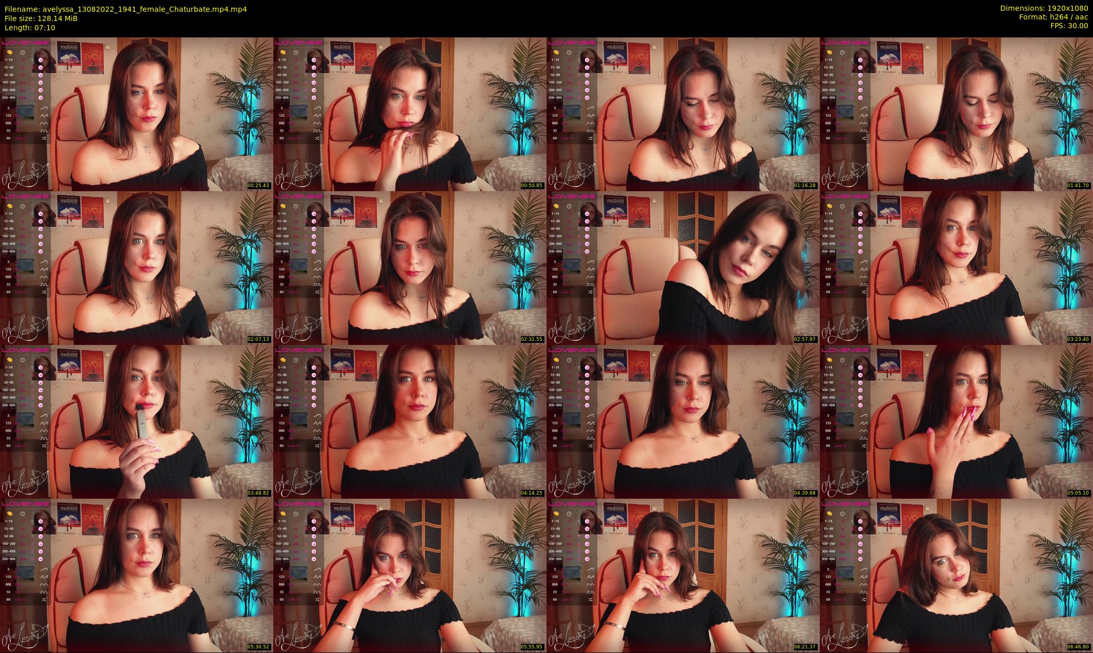 avelyssa — 8 minute Chaturbate female cam show recording, 1080p, Aug 13, 2022