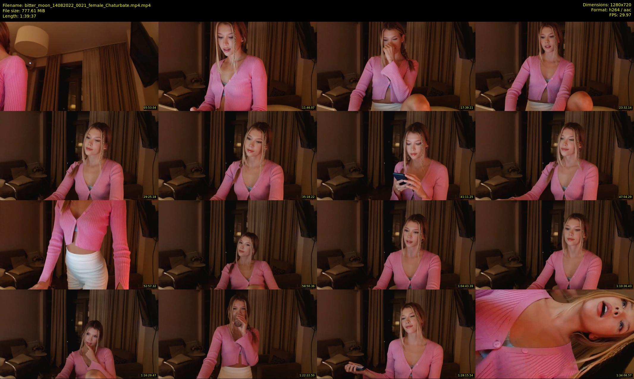 bitter_moon — 100 minute Chaturbate female cam show recording, 720p, Aug 14, 2022