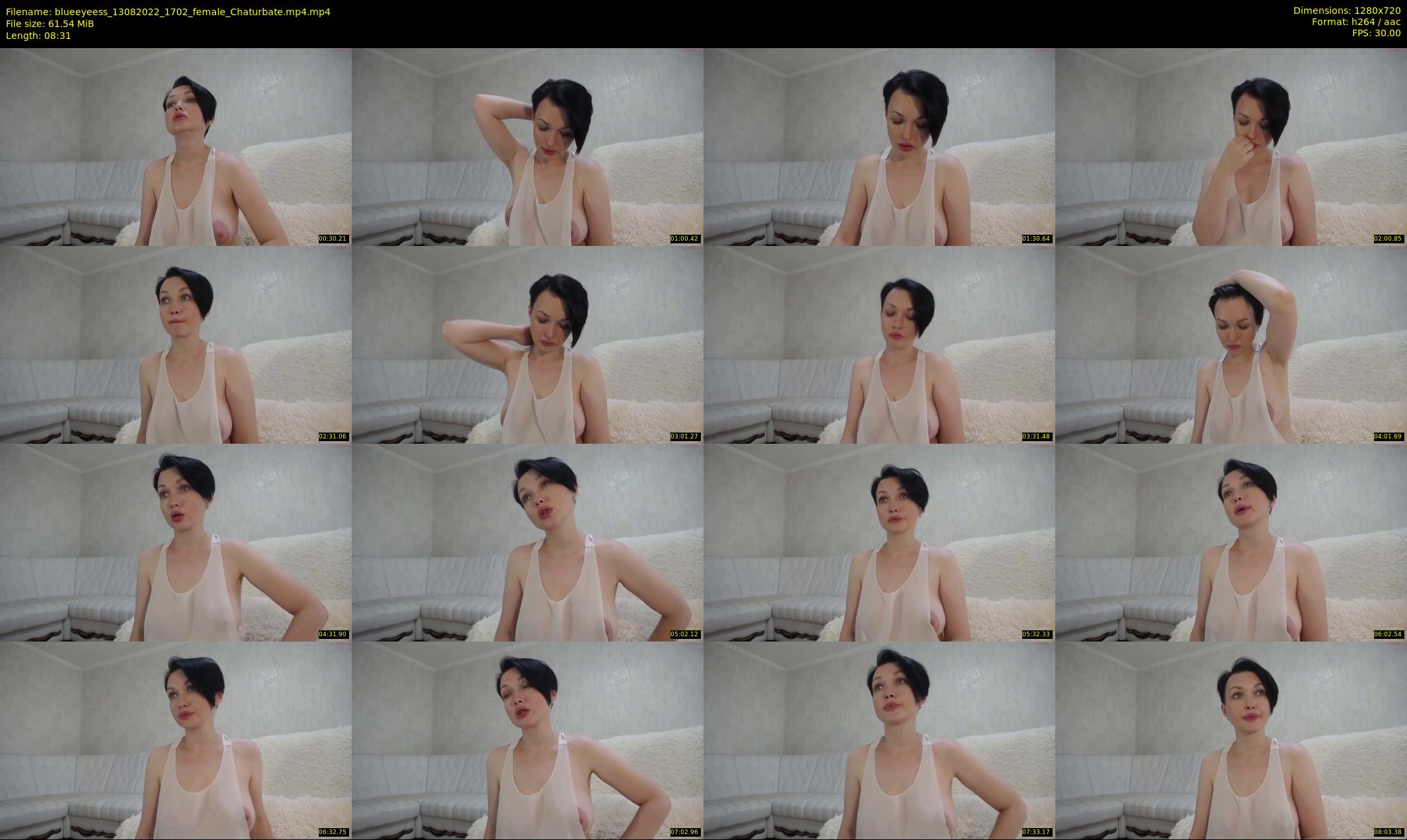 blueeyeess — 9 minute Chaturbate female cam show recording, 720p, Aug 13, 2022