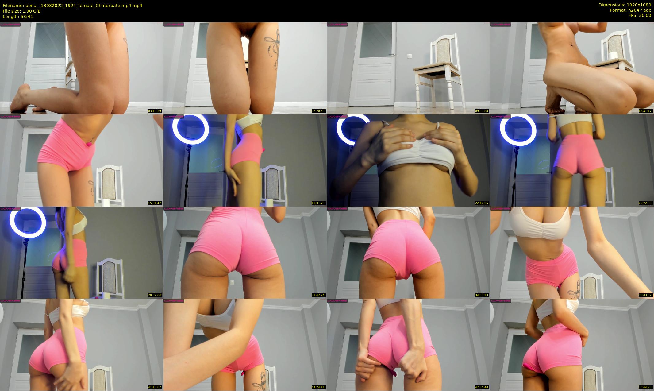 bona_ — 54 minute Chaturbate female cam show recording, 1080p, Aug 13, 2022