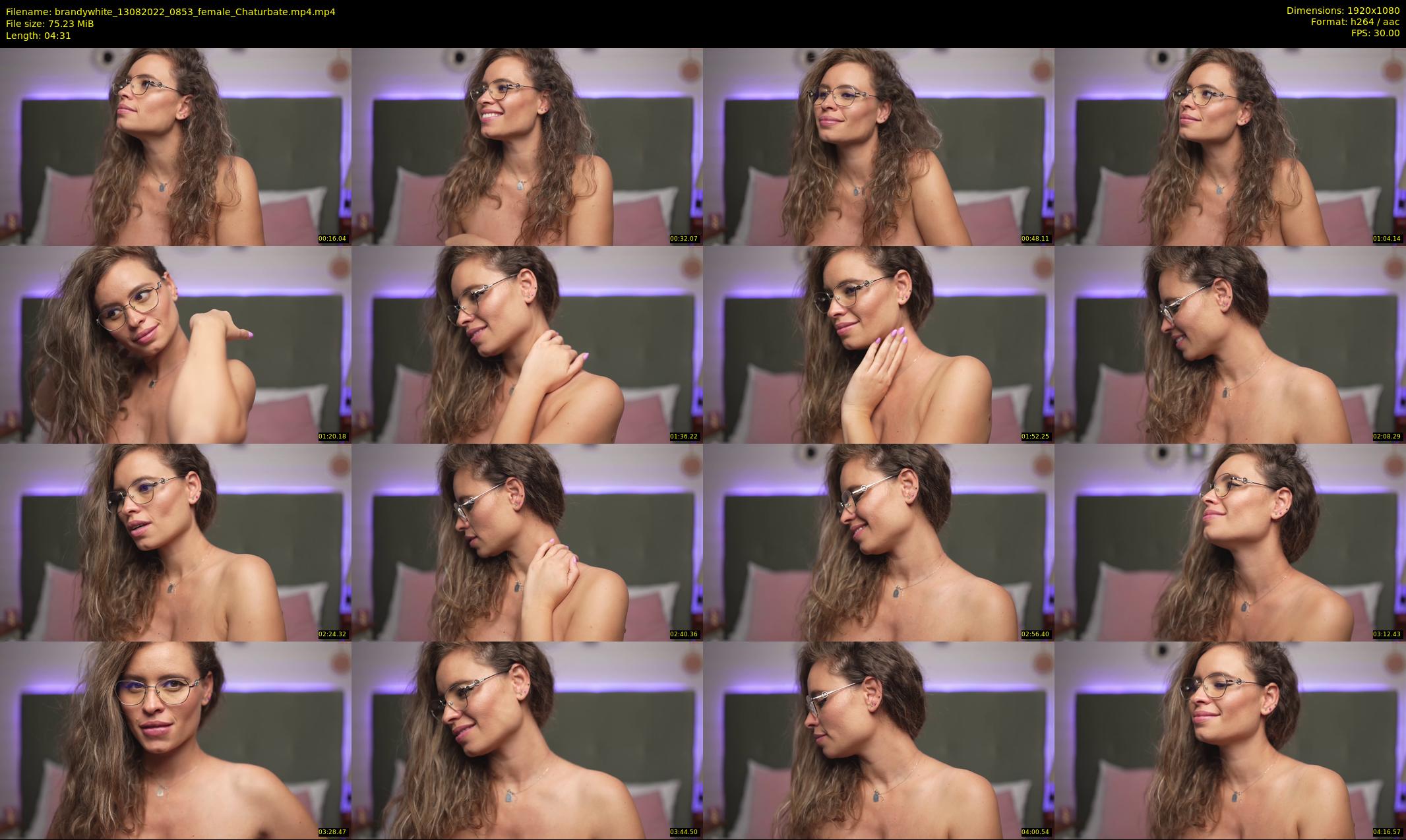 brandywhite — 5 minute Chaturbate female cam show recording, 1080p, Aug 13, 2022