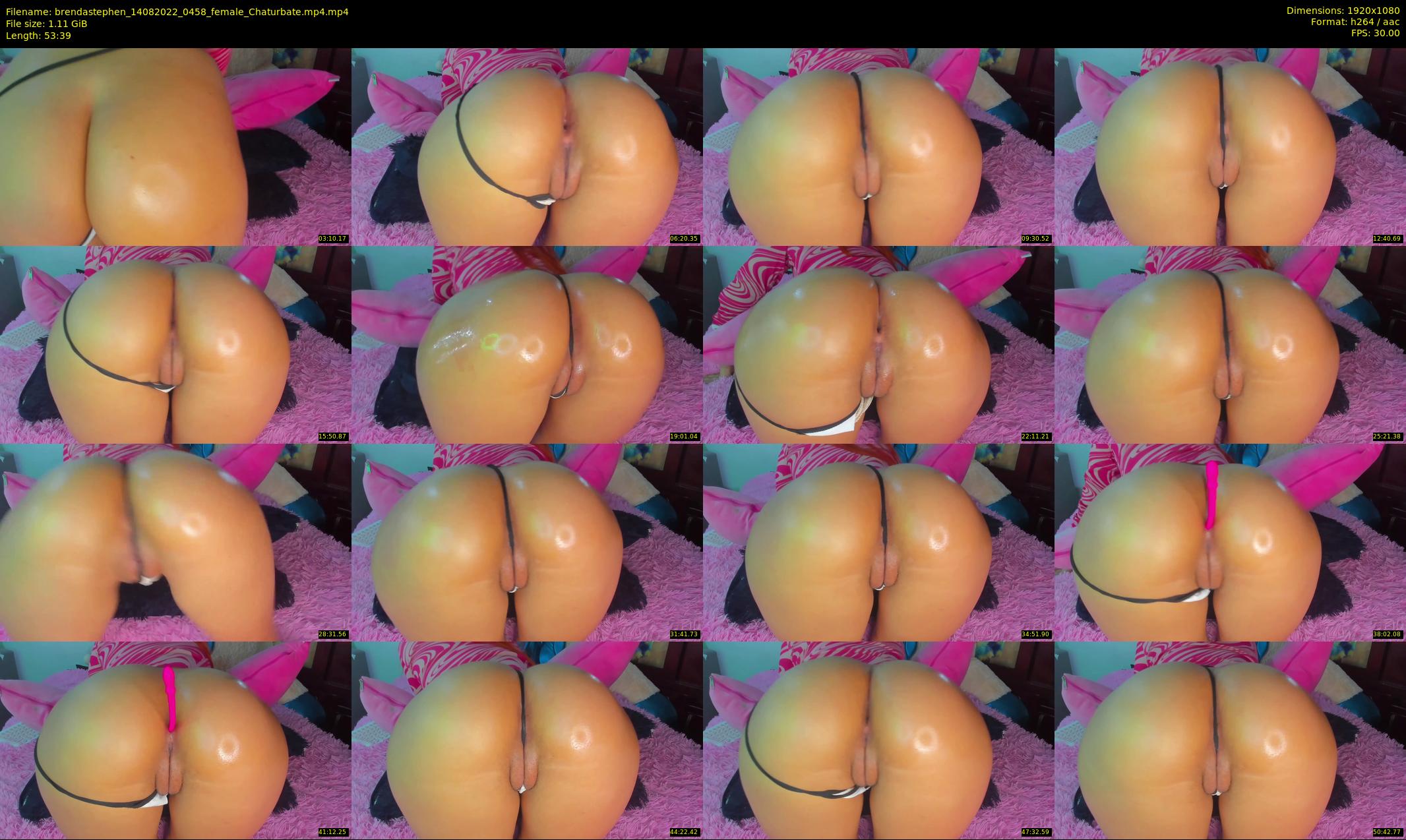 brendastephen — 54 minute Chaturbate female cam show recording, 1080p, Aug 14, 2022