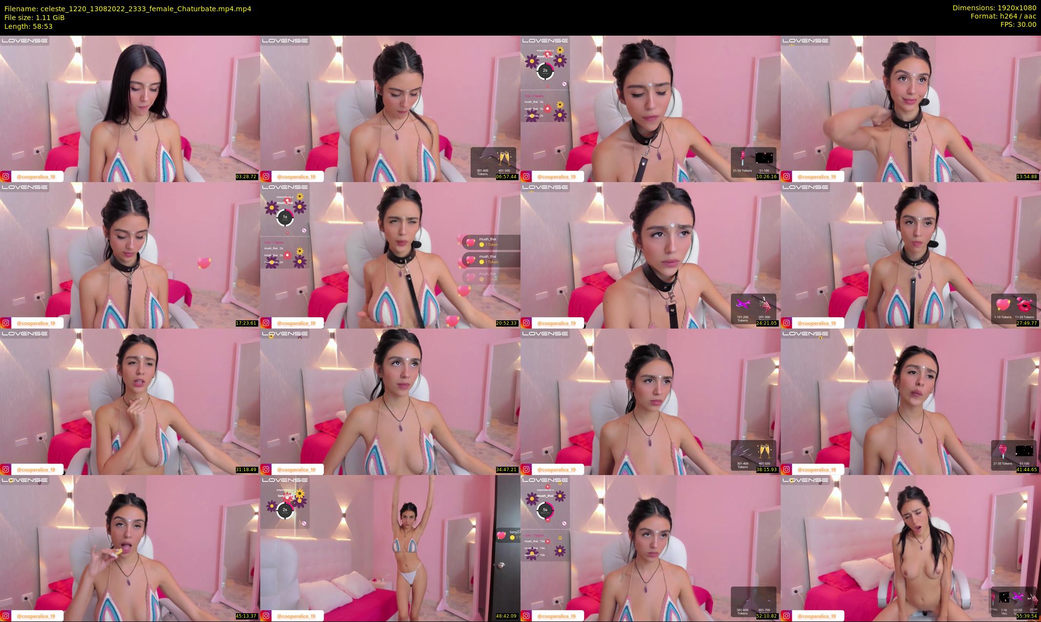 celeste_1220 — 59 minute Chaturbate female cam show recording, 1080p, Aug 13, 2022