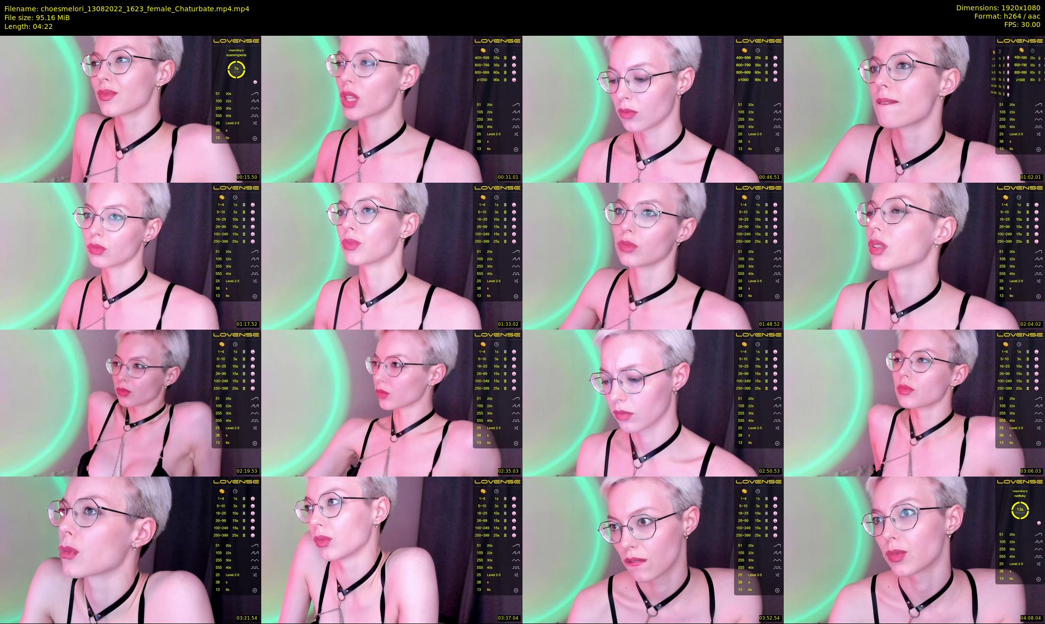 choesmelori — 5 minute Chaturbate couple cam show recording, 1080p, Aug 13, 2022