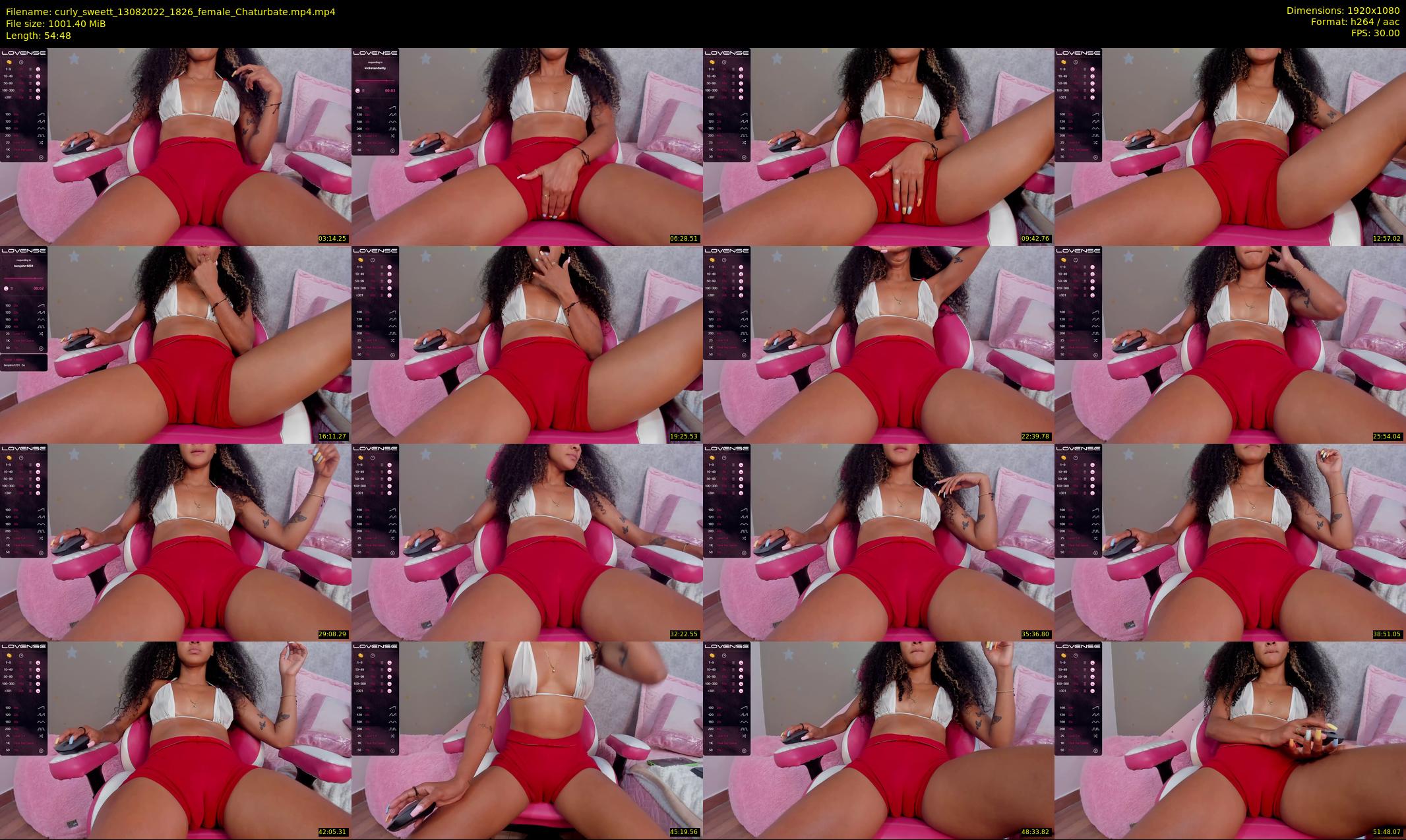 curly_sweett — 55 minute Chaturbate female cam show recording, 1080p, Aug 13, 2022